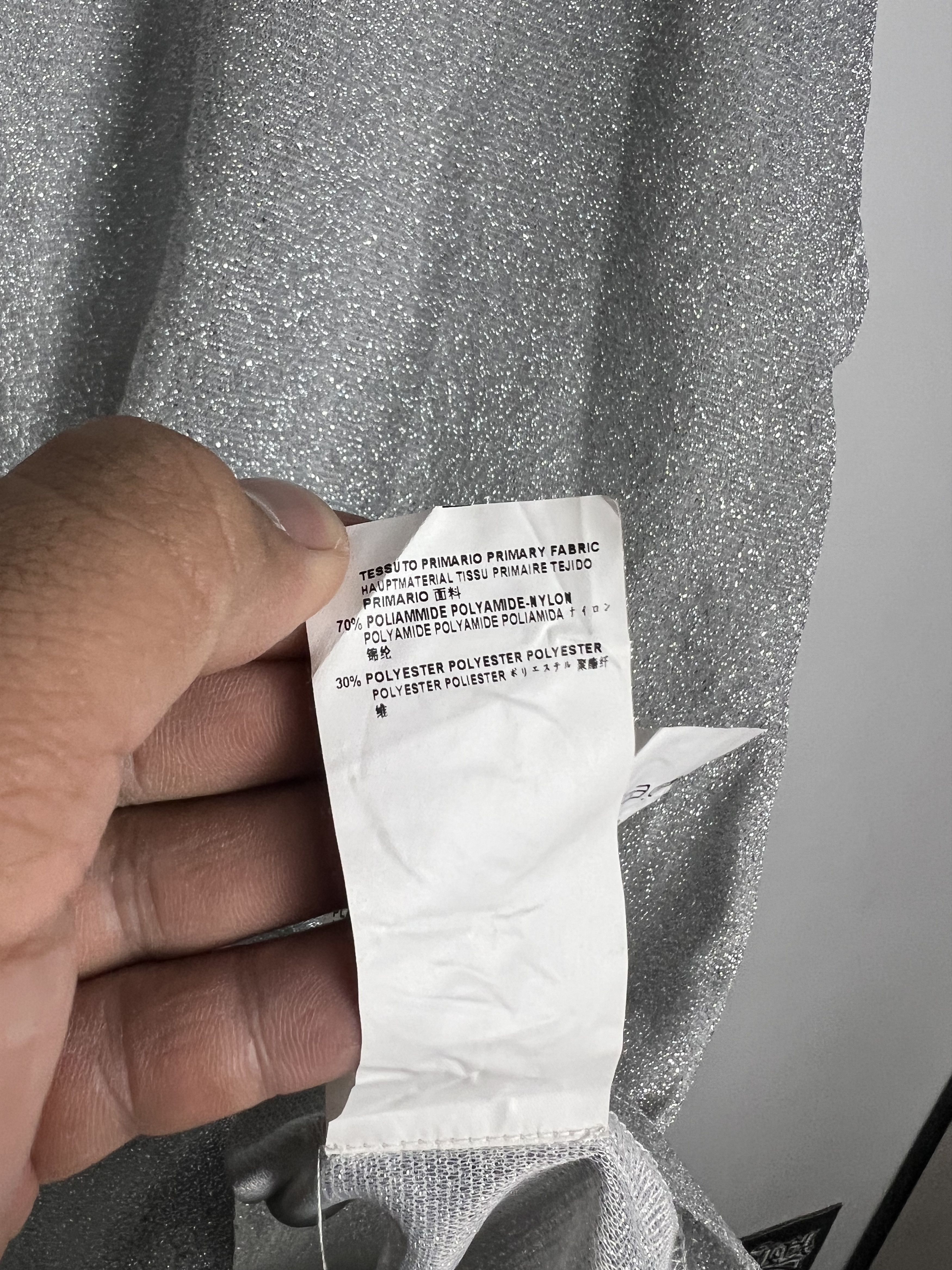 Maison Margiela Maison Margiela - Silver Mettalic Shirt Size US M / EU 48-50 / 2 - 7 Thumbnail