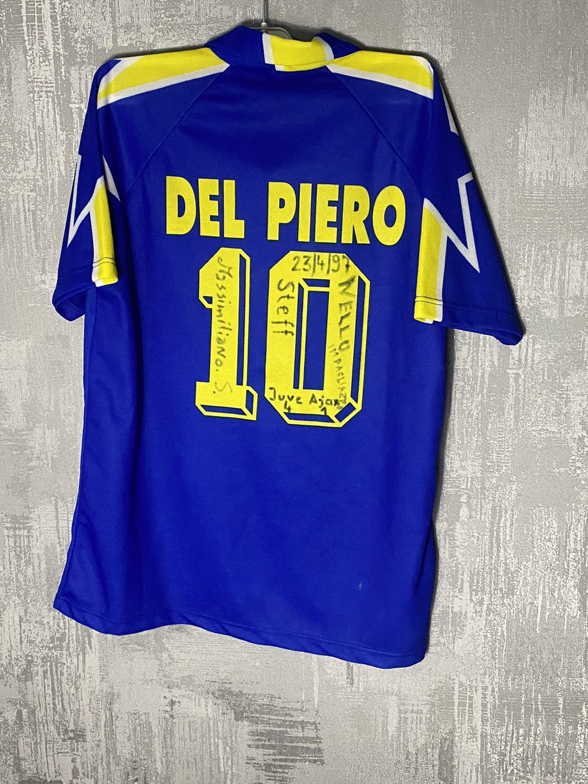 Kappa × Vintage Vintage Juventus Soccer Jersey Shirt 90s 10 Del Piero Size US XL / EU 56 / 4 - 6 Thumbnail