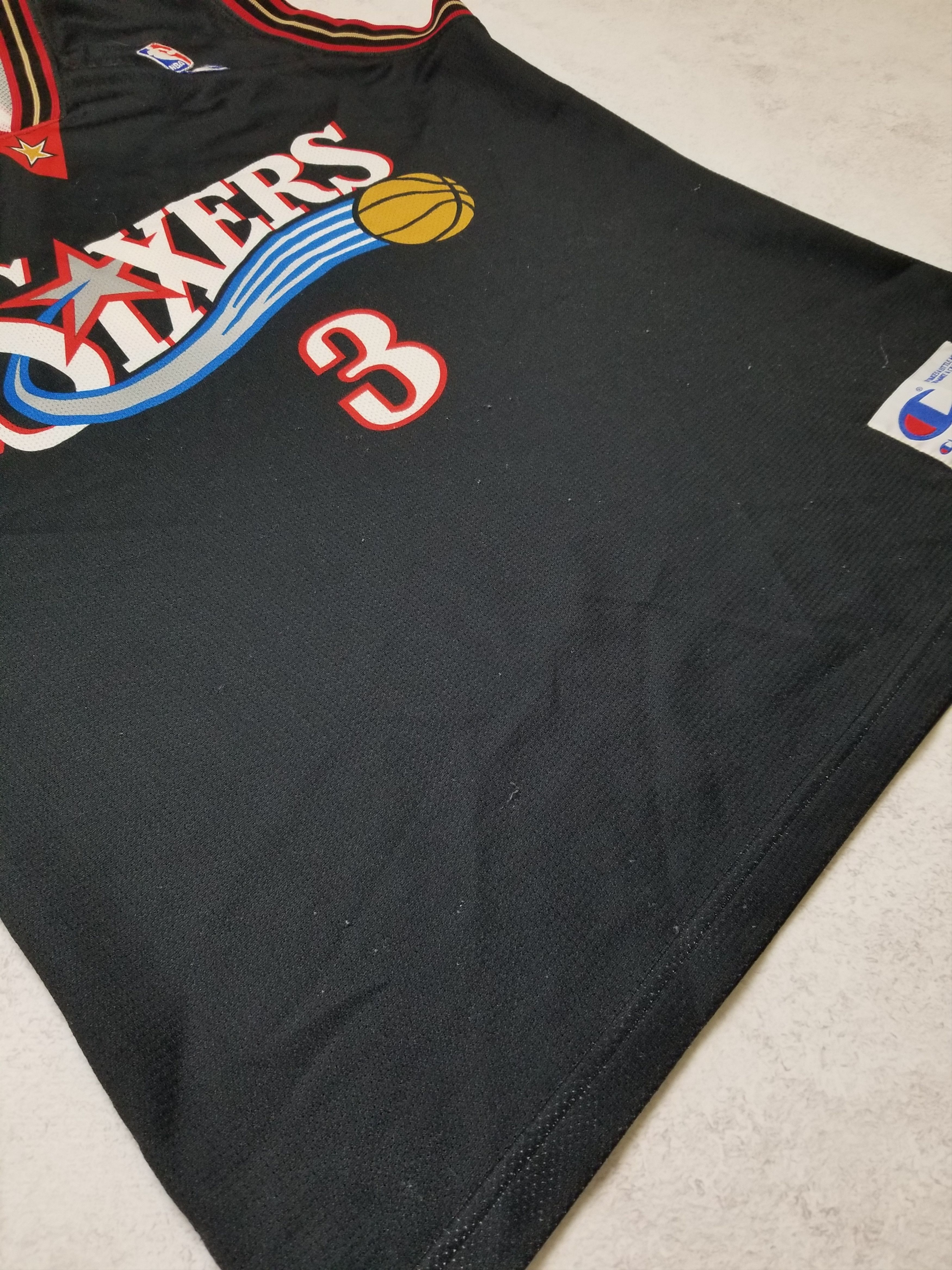 Champion NBA Vintage Allen Iverson #3 Sixers Champion Jersey Size US L / EU 52-54 / 3 - 9 Thumbnail