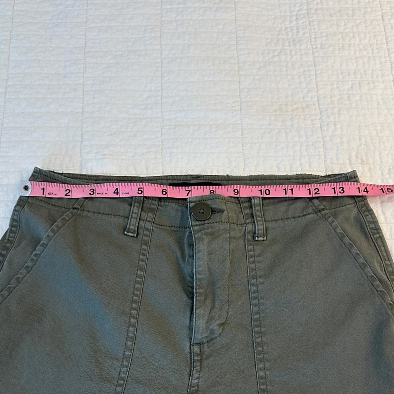 Sanctuary Anthropologie Sanctuary 26 Cotton Jogger Olive Green EUC Size 42" / US 20 - 5 Thumbnail
