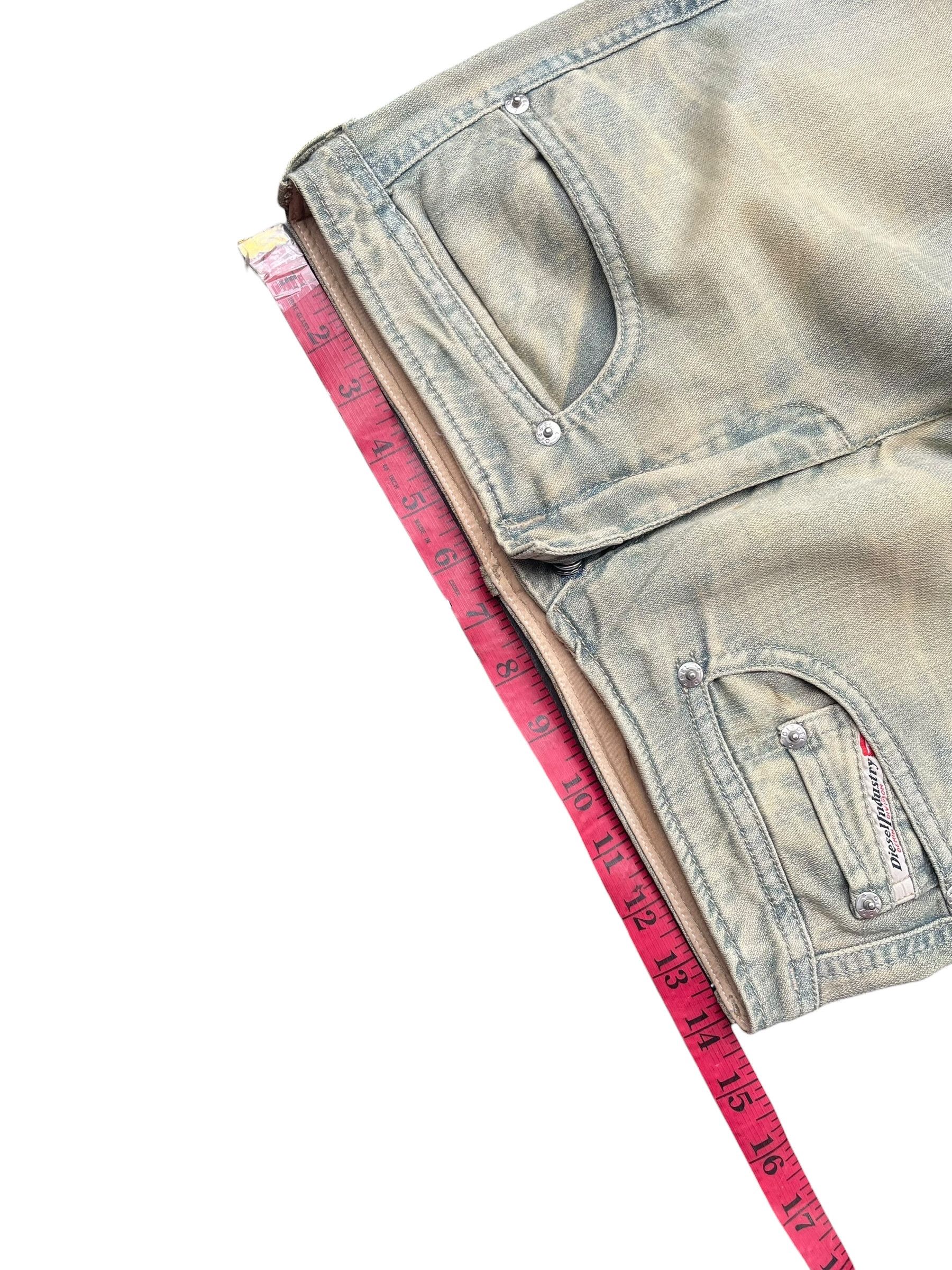 Diesel Vintage Diesel Flare Faded Denim Size 28" / US 6 / IT 42 - 14 Thumbnail