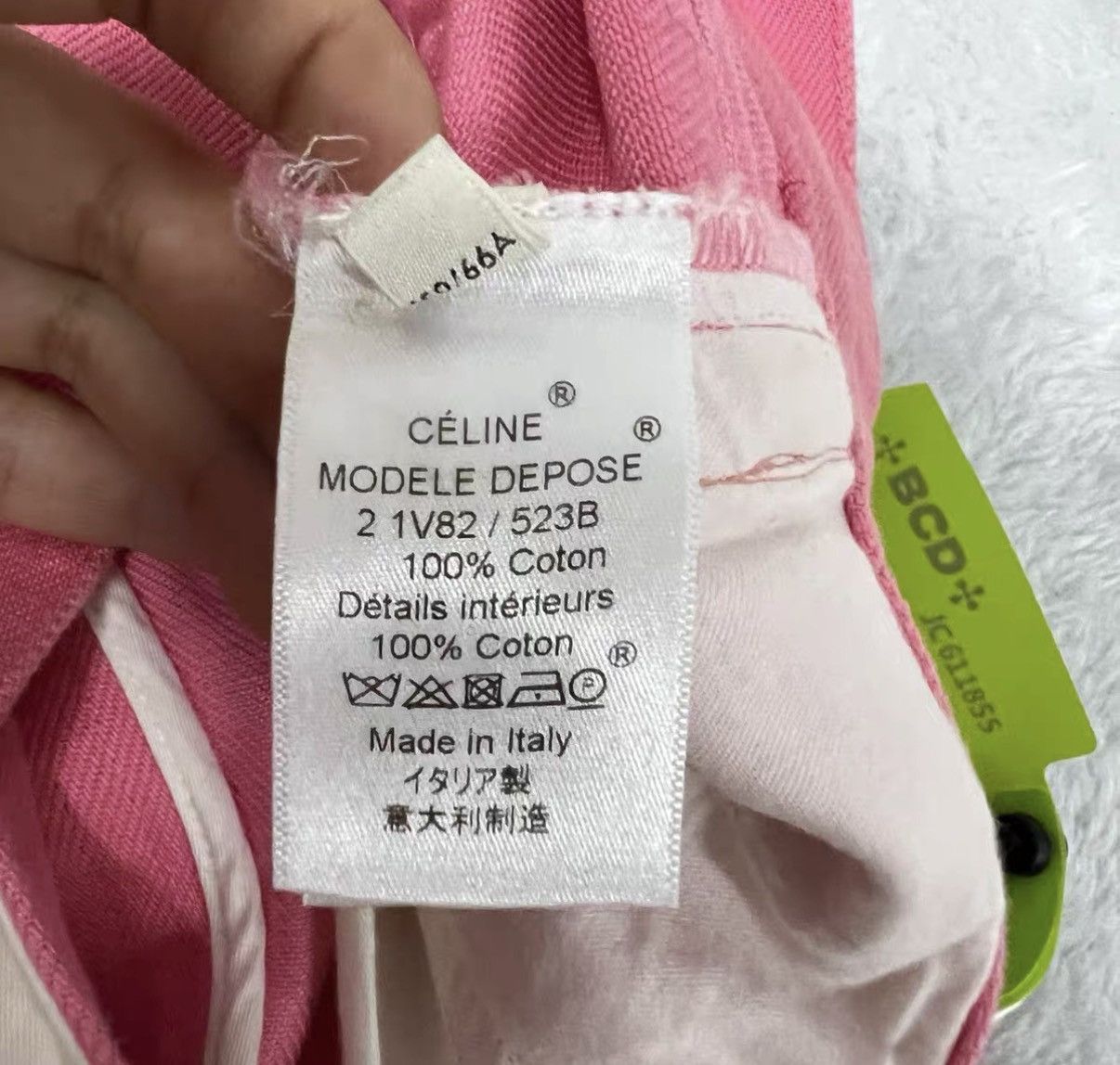 Celine Celine Pink Denim Jeans J41 Size 24" / US 00 / IT 34 - 5 Thumbnail