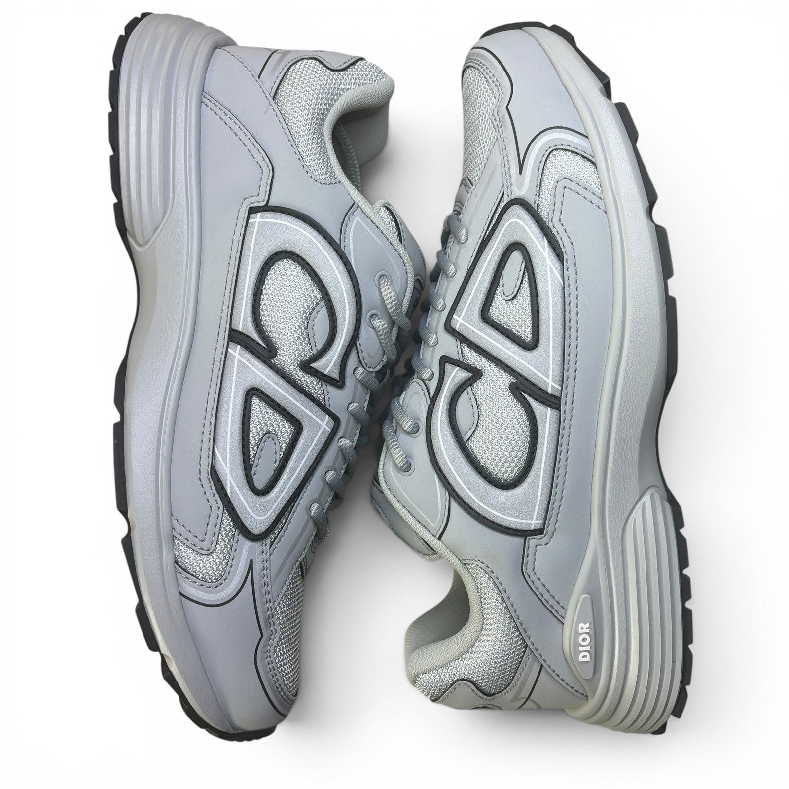 Dior Dior B30 Triple Grey Sneakers | Size 43 (10US) Size US 10 / EU 43 - 2 Thumbnail