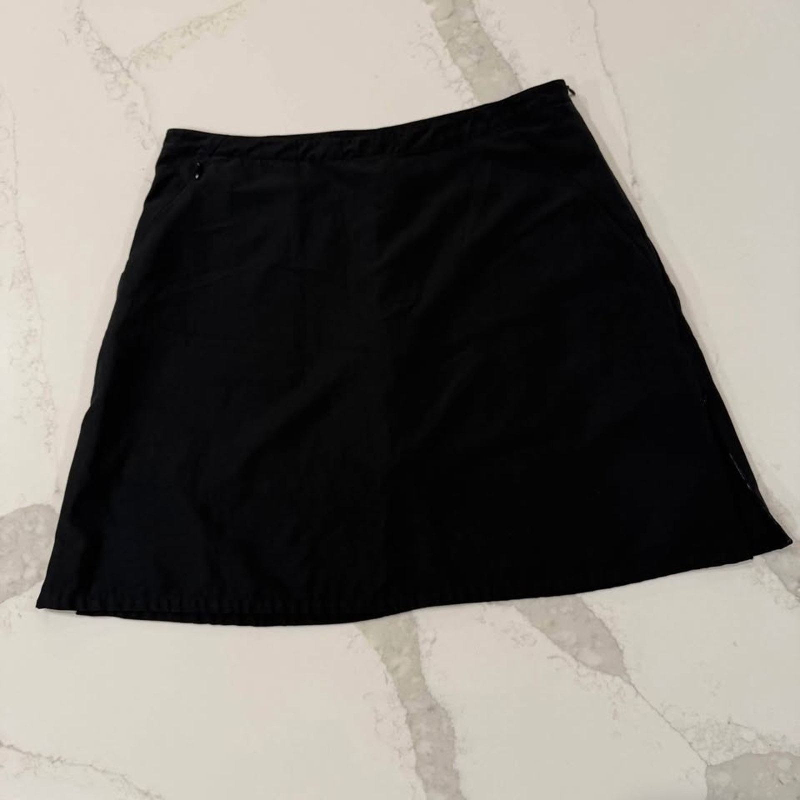 Patagonia Patagonia Duway Athletic Skort Skirt Women’s Size 10 Black Size 32" / US 10 / IT 46 - 1 Thumbnail