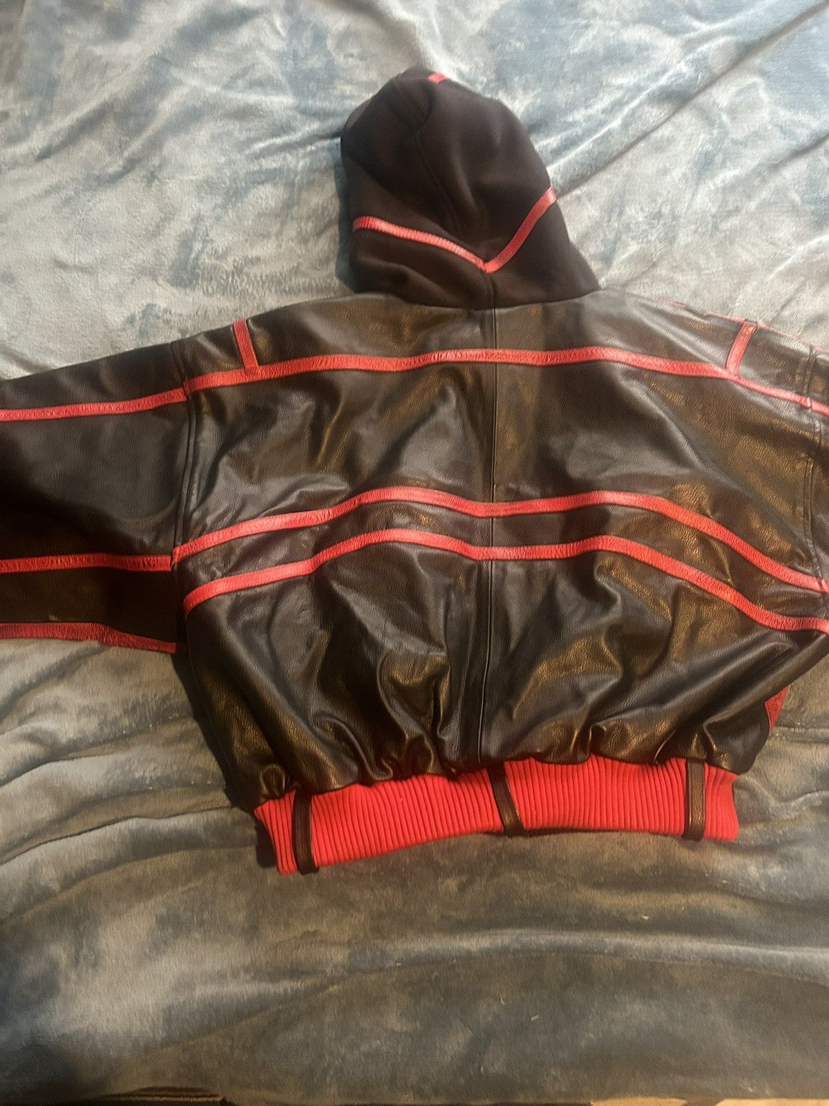 Other Pryzm 2Tone Leather Bomber Size US L / EU 52-54 / 3 - 4 Thumbnail