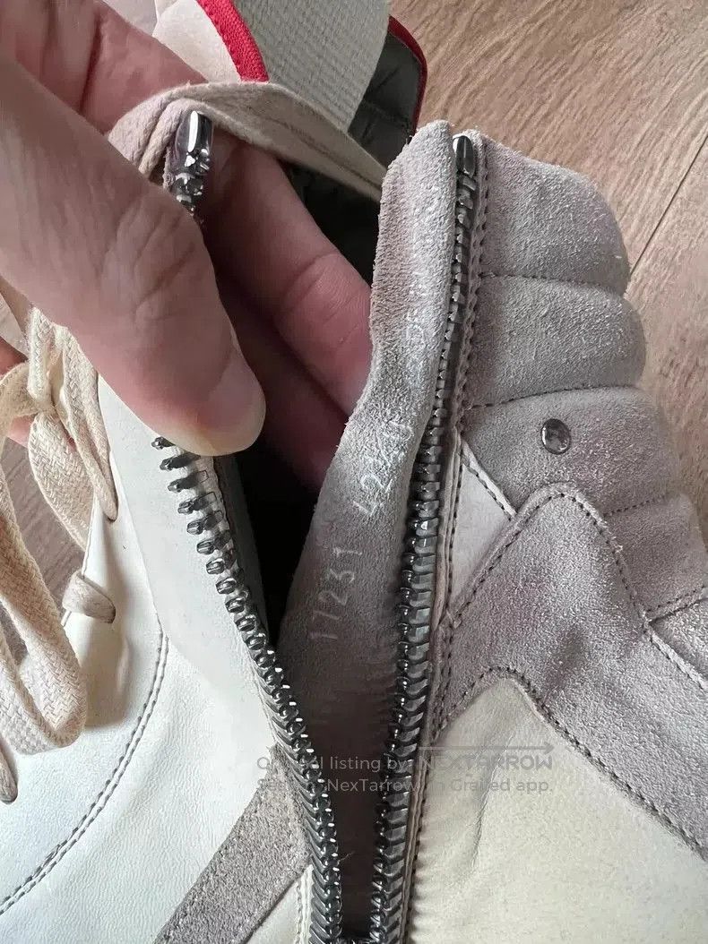 Rick Owens Rick Owens Cream Color Suede High Top Sneakers. Size US 10.5 / EU 43-44 - 8 Thumbnail