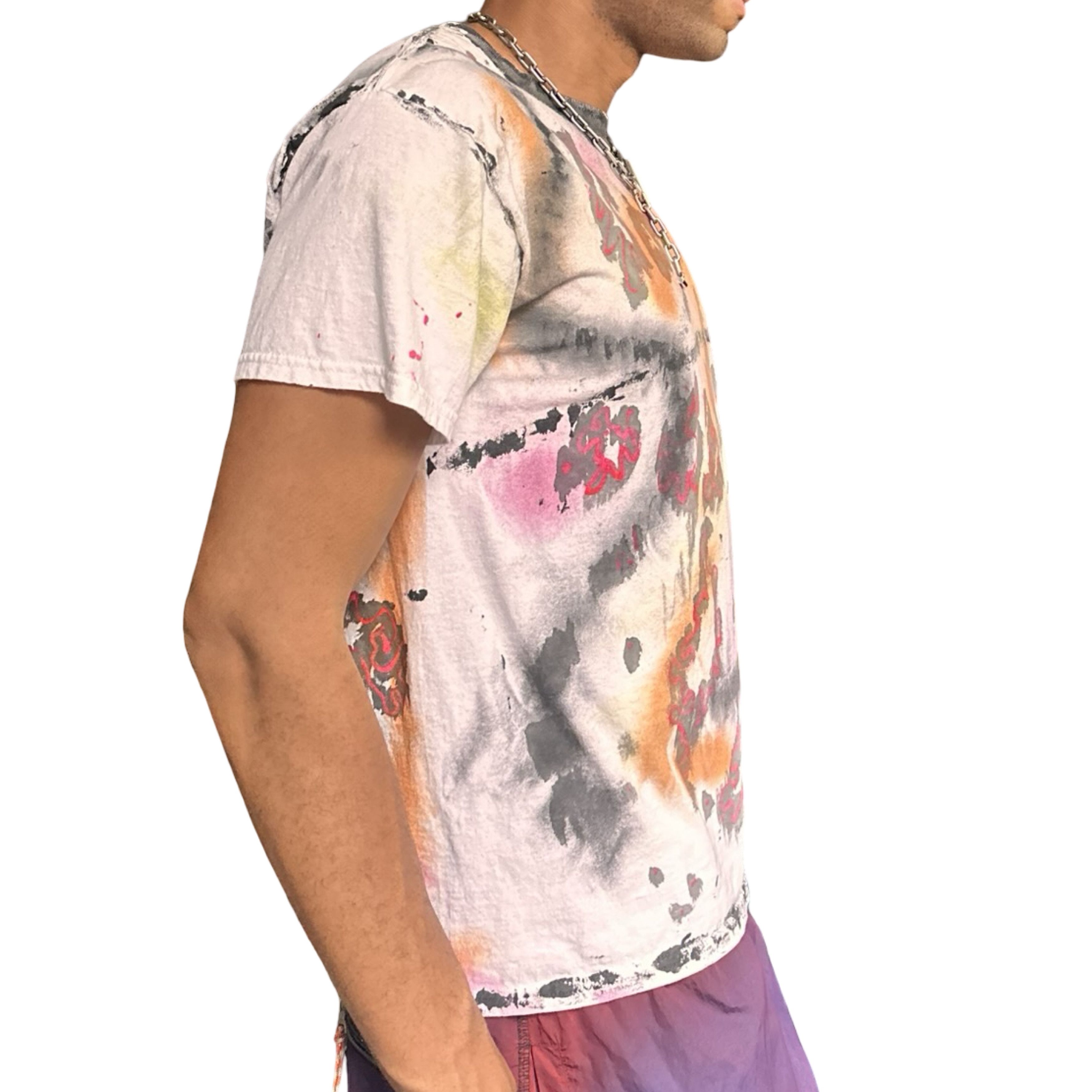 Gildan ASTROBOI* x Gildan 'Crossway' White Graphic T-shirt - Large Size US L / EU 52-54 / 3 - 3 Thumbnail