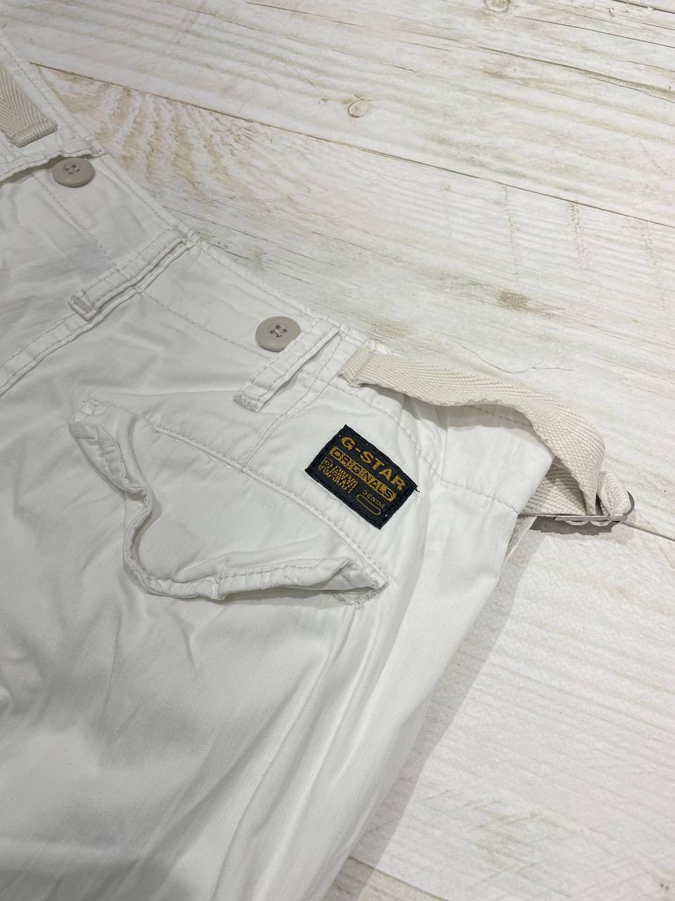 G-Star Vintage G-Star Raw Cargo Pants Denim Military Army Size US 30 / EU 46 - 13 Thumbnail