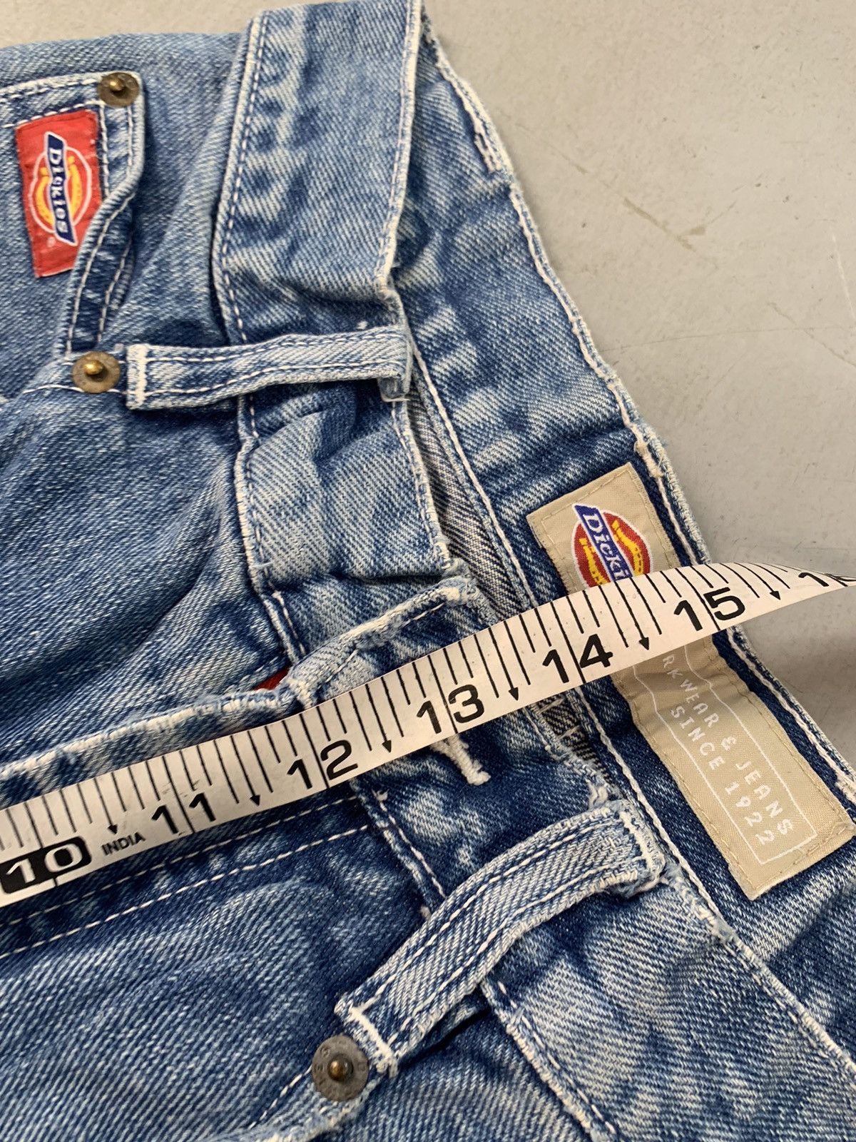 Carhartt Rare vintage dickies big daddy baggy fit denim pant Size US 26 / EU 42 - 8 Thumbnail