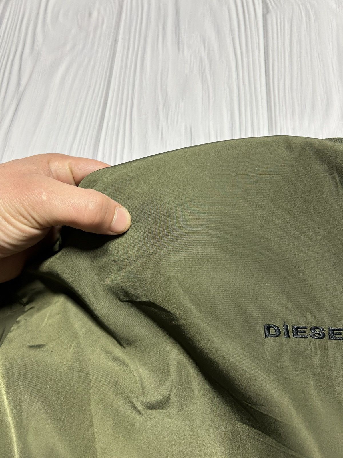Diesel × Vintage DIESEL “BRAVES” Reversible Bomber Jacket Size XXL Size US XXL / EU 58 / 5 - 18 Thumbnail