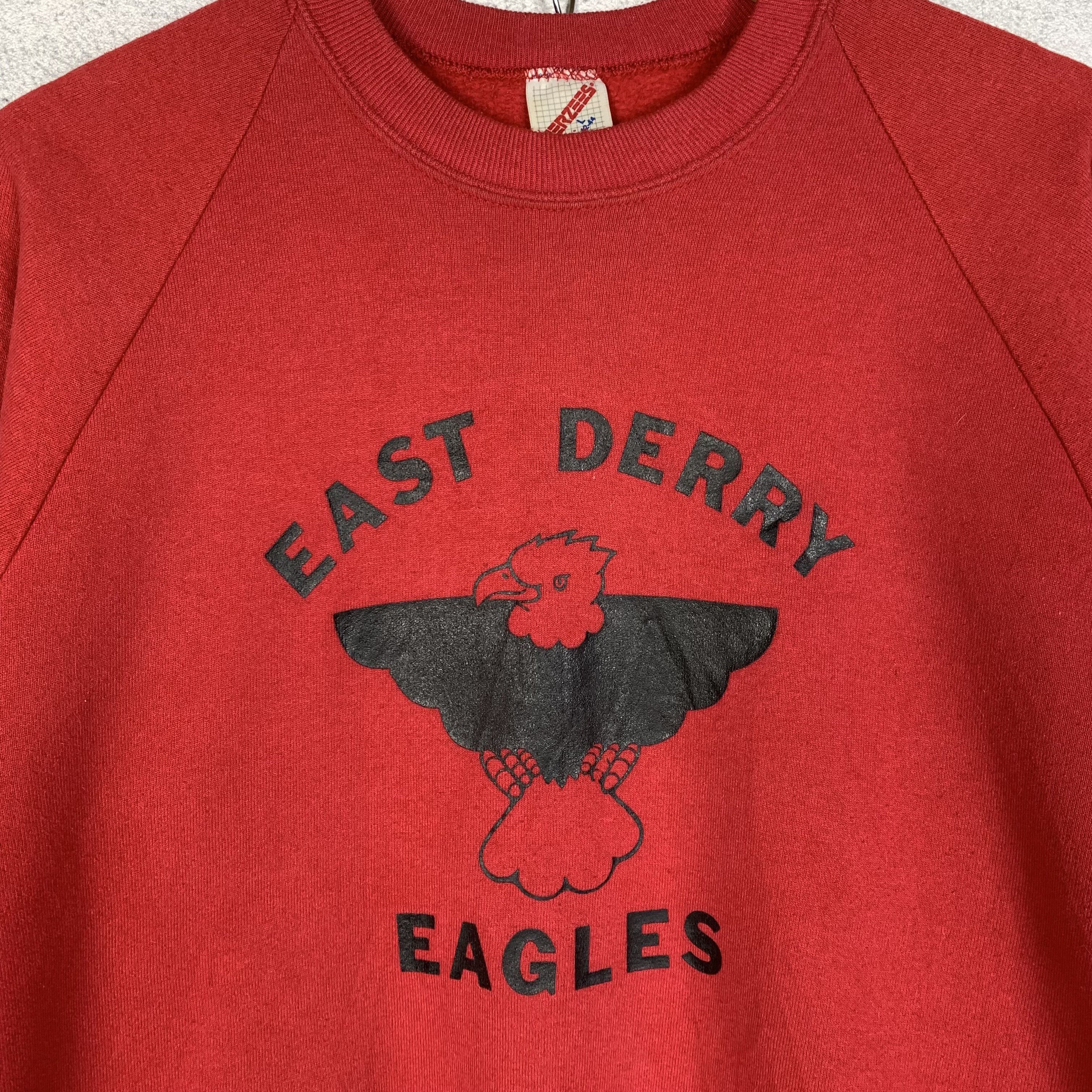 Vintage Vintage East Derry Eagles Sweatshirt Crewneck Size US L / EU 52-54 / 3 - 2 Thumbnail