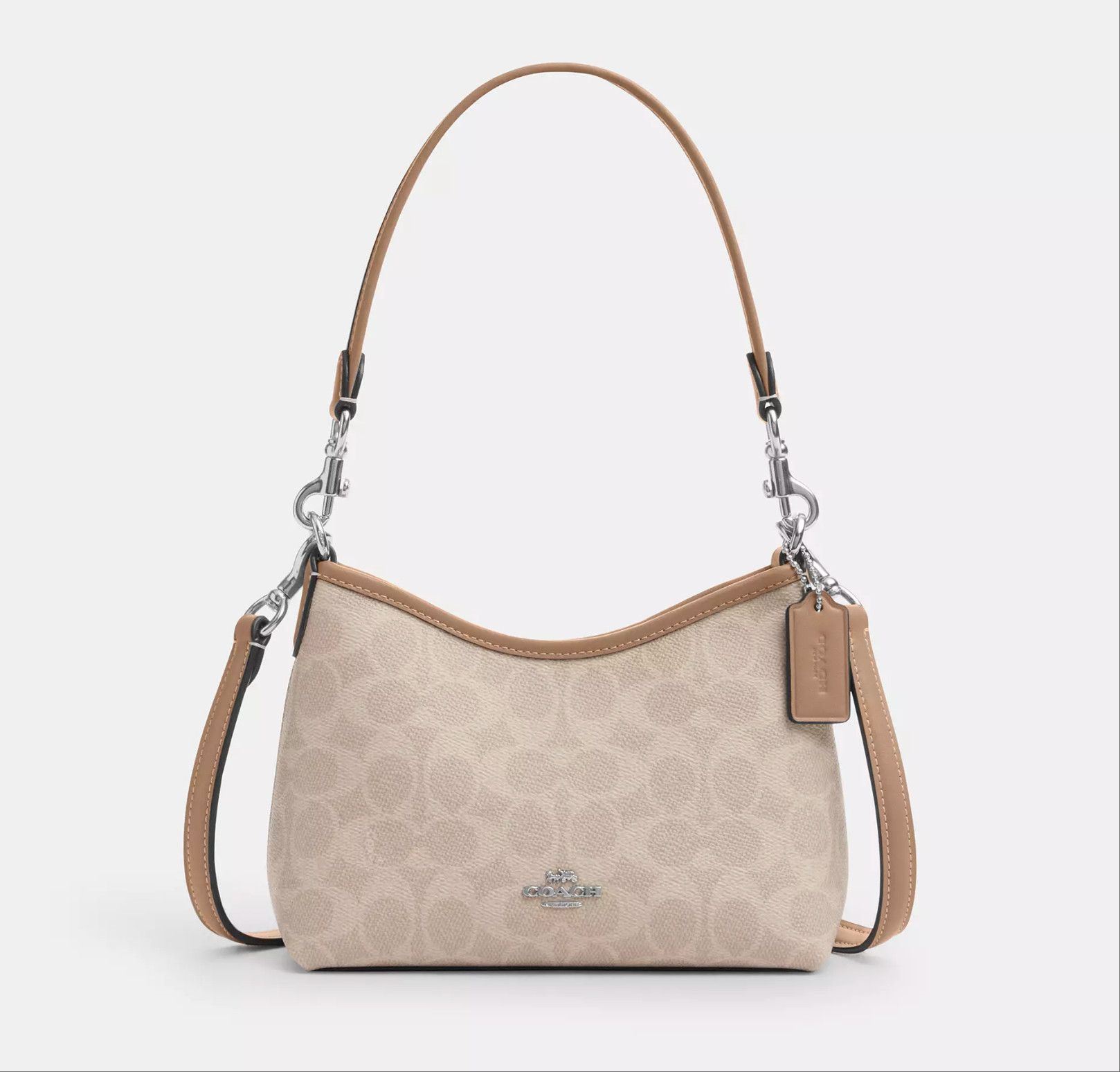 Coach Laurel Small Shoulder Bag In Signature Canvas CBH15 Size ONE SIZE - 6 Thumbnail