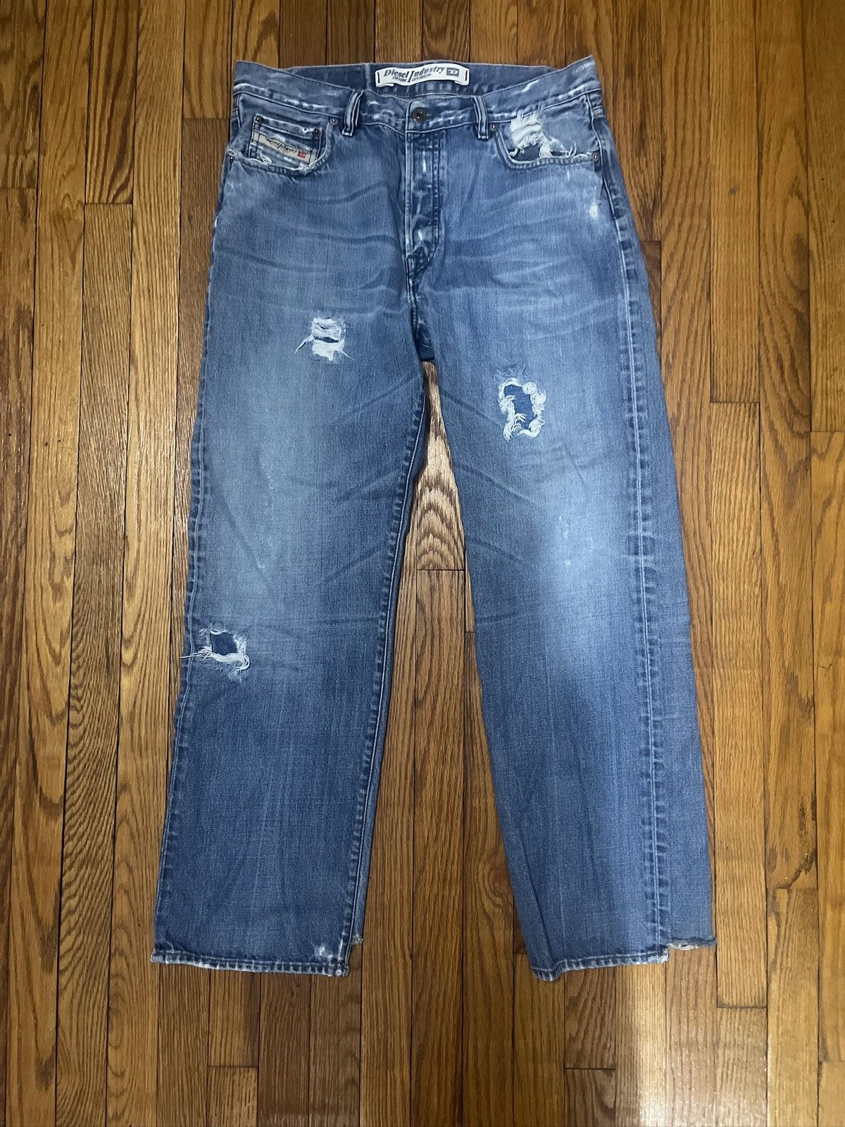 Diesel × Vintage diesel denim jeans Size US 36 / EU 52 - 1 Thumbnail