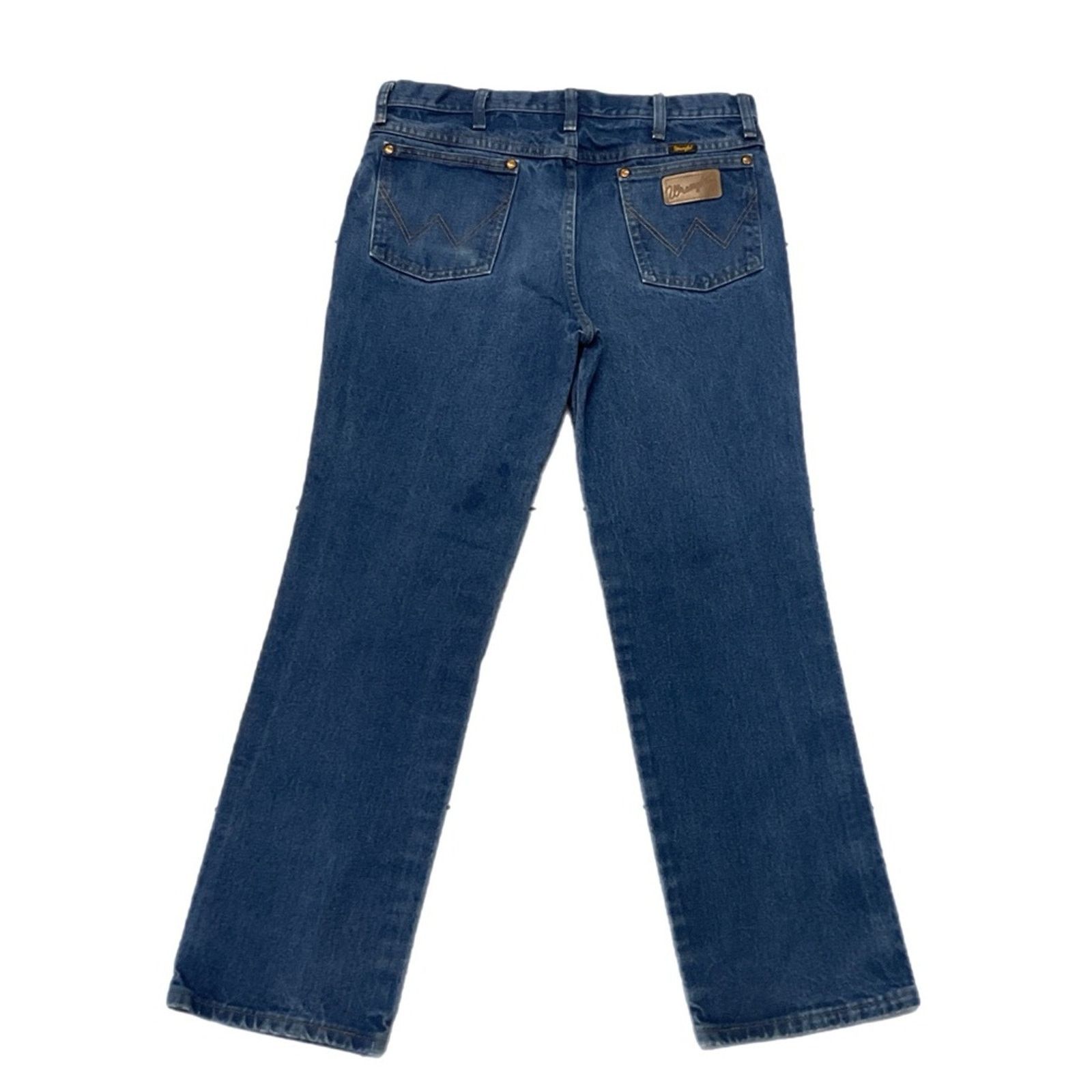 Wrangler Vintage 90s Wrangler Blue Jeans Size US 33 - 2 Thumbnail