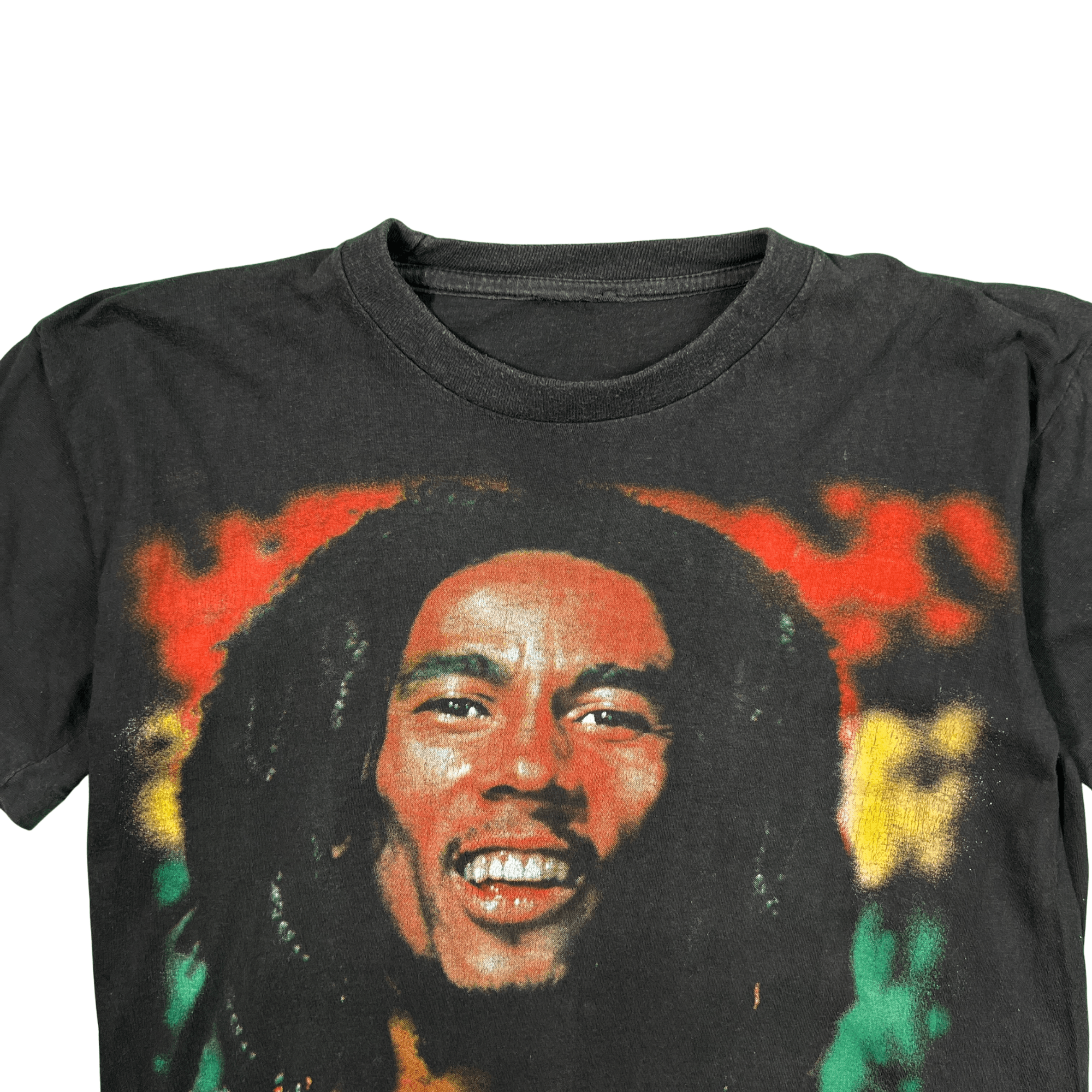 Vintage Bob Marley vintage 90s black print S Size US S / EU 44-46 / 1 - 6 Thumbnail