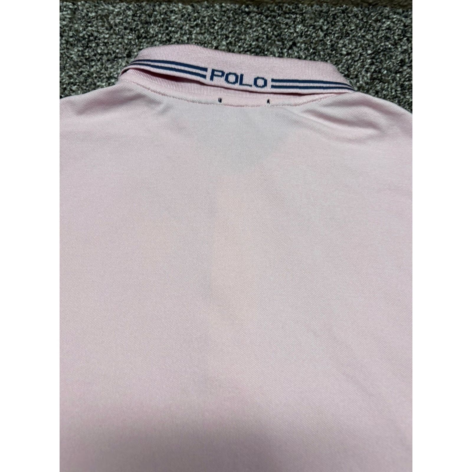 Polo Ralph Lauren Polo Ralph Lauren Shirt Men Large Pink Short Sleeve Stretch Performance Golf Size US XL / EU 56 / 4 - 3 Thumbnail
