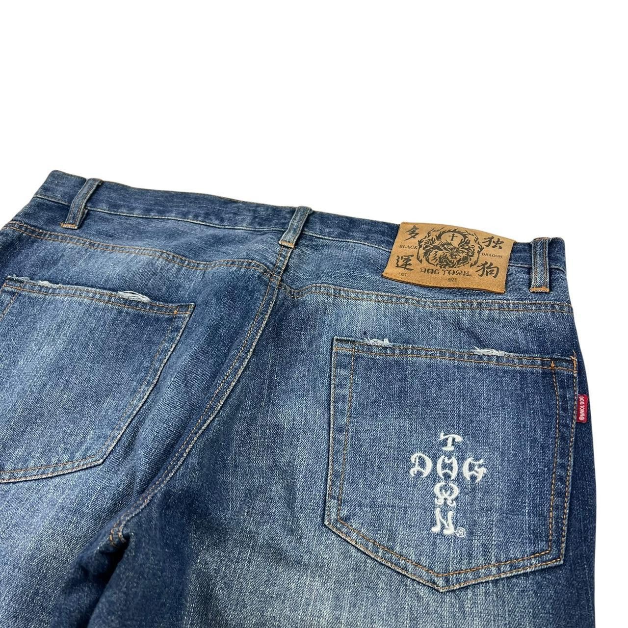 Dogtown Vintage Embroidered Dragon Dog Town Japanese Jeans Waist 36 Size US 36 / EU 52 - 4 Thumbnail