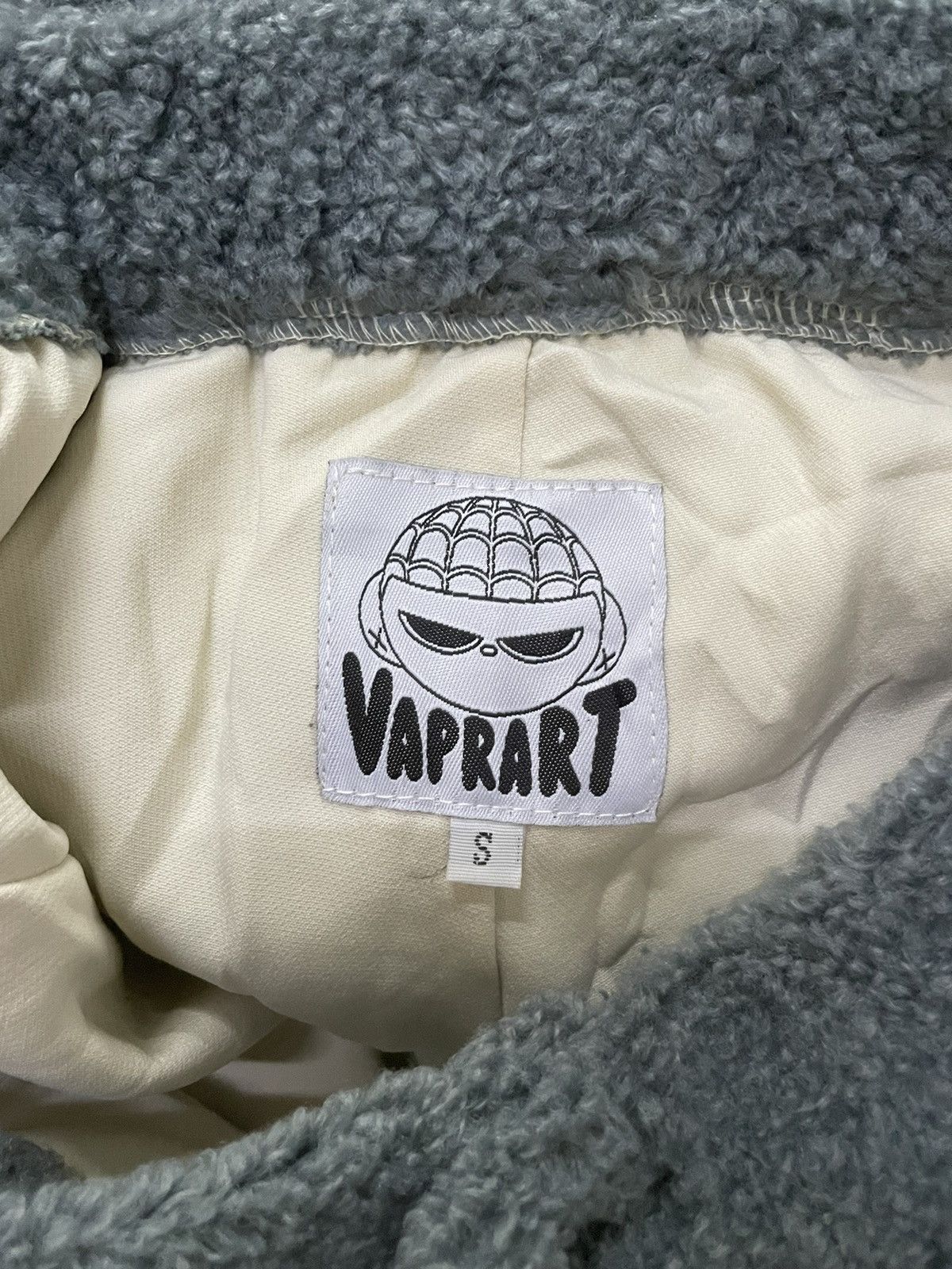 Hysteric Glamour × Japanese Brand Vaprart Japan Panelled Heavy Fleece Wide Leg Baggy Pants Size US 29 - 17 Thumbnail