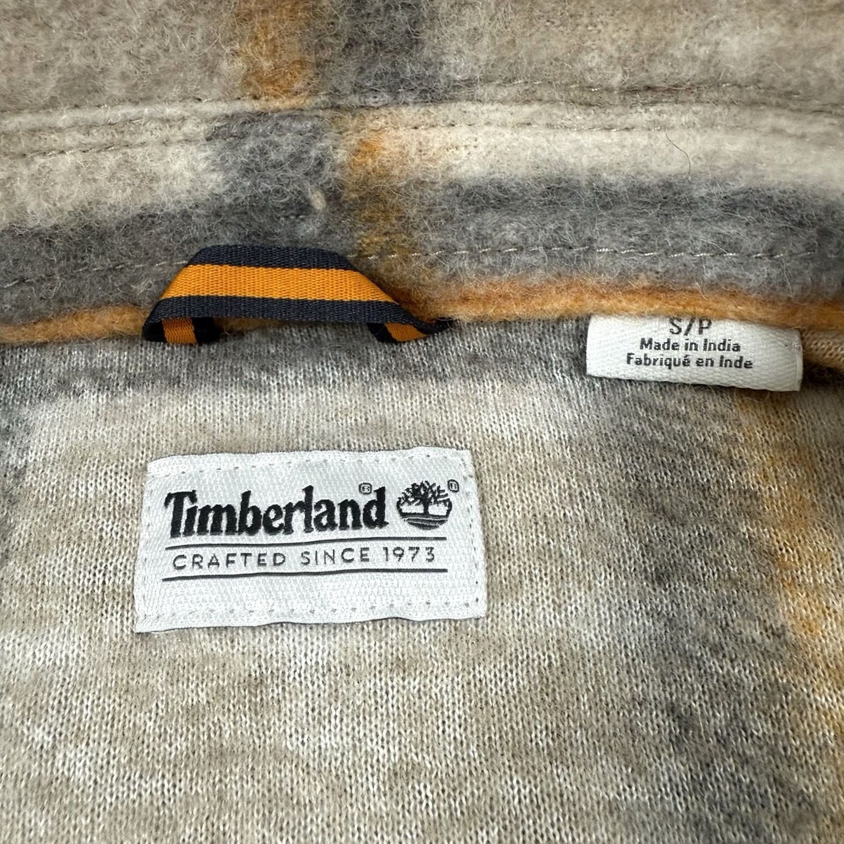 Timberland Timberland Jacket Shirt Multicolor Plaid Wool Blend Shacket Button Up Men Sz Small Size US S / EU 44-46 / 1 - 5 Thumbnail