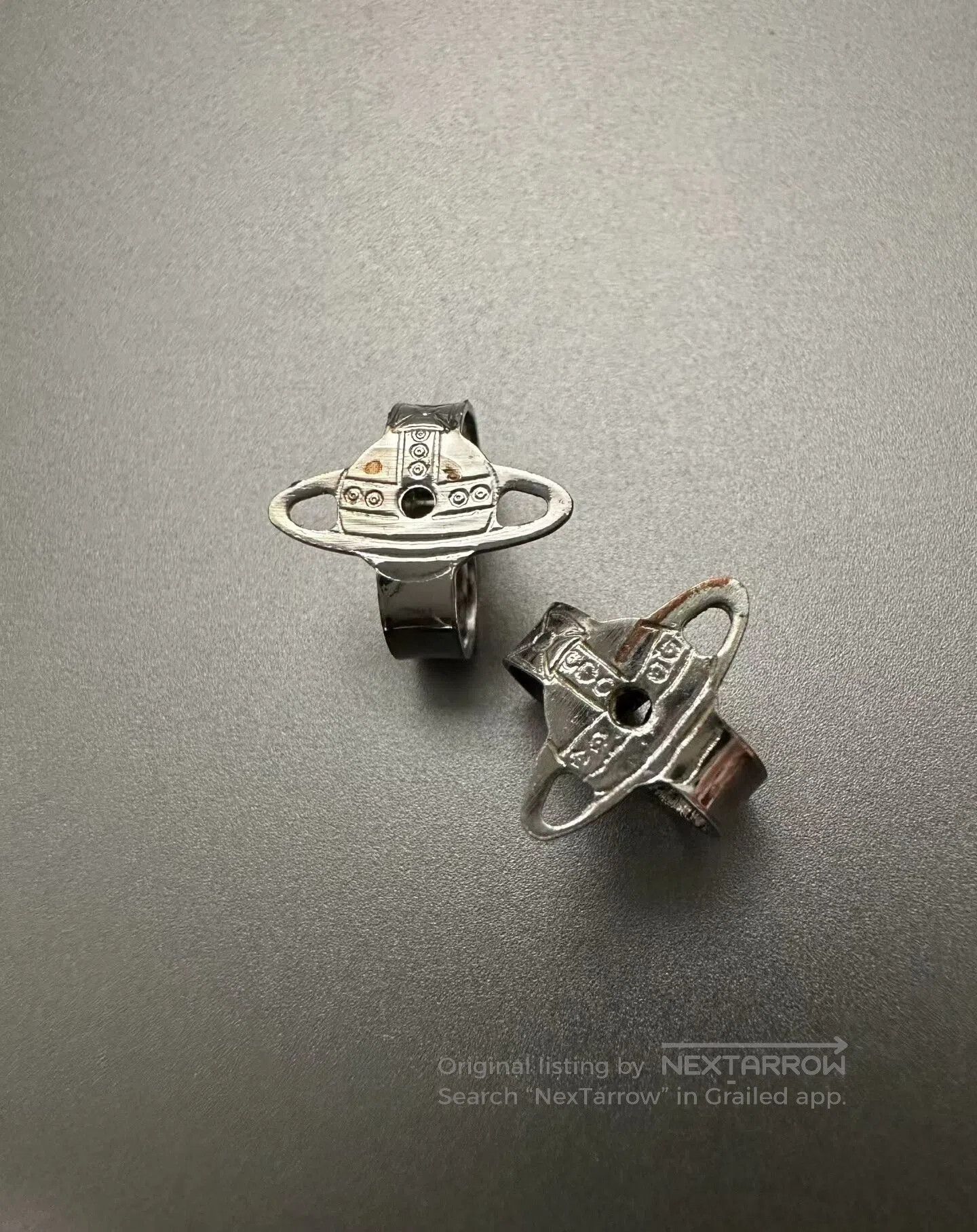 Vivienne Westwood Vivienne Westwood Saturn Earrings. Size ONE SIZE - 3 Thumbnail