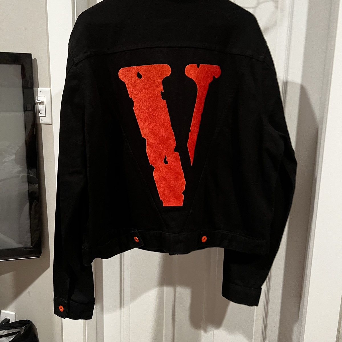 Vlone Vlone Friends Denim Jacket Size US XL / EU 56 / 4 - 17 Thumbnail