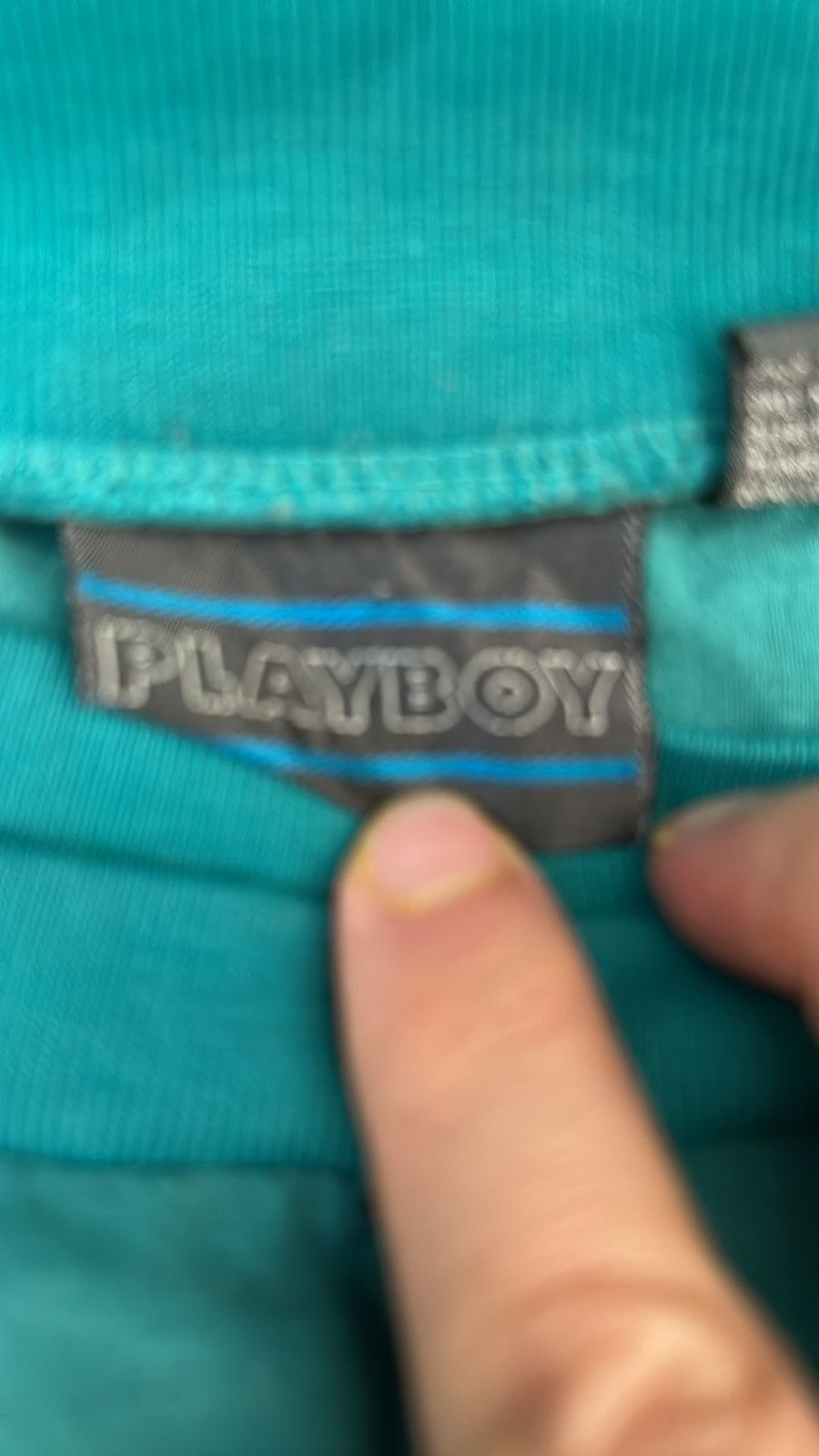 Playboy Vintage Playboy Big City Brights Green Long-Sleeved Shirt. Size US XL / EU 56 / 4 - 4 Thumbnail