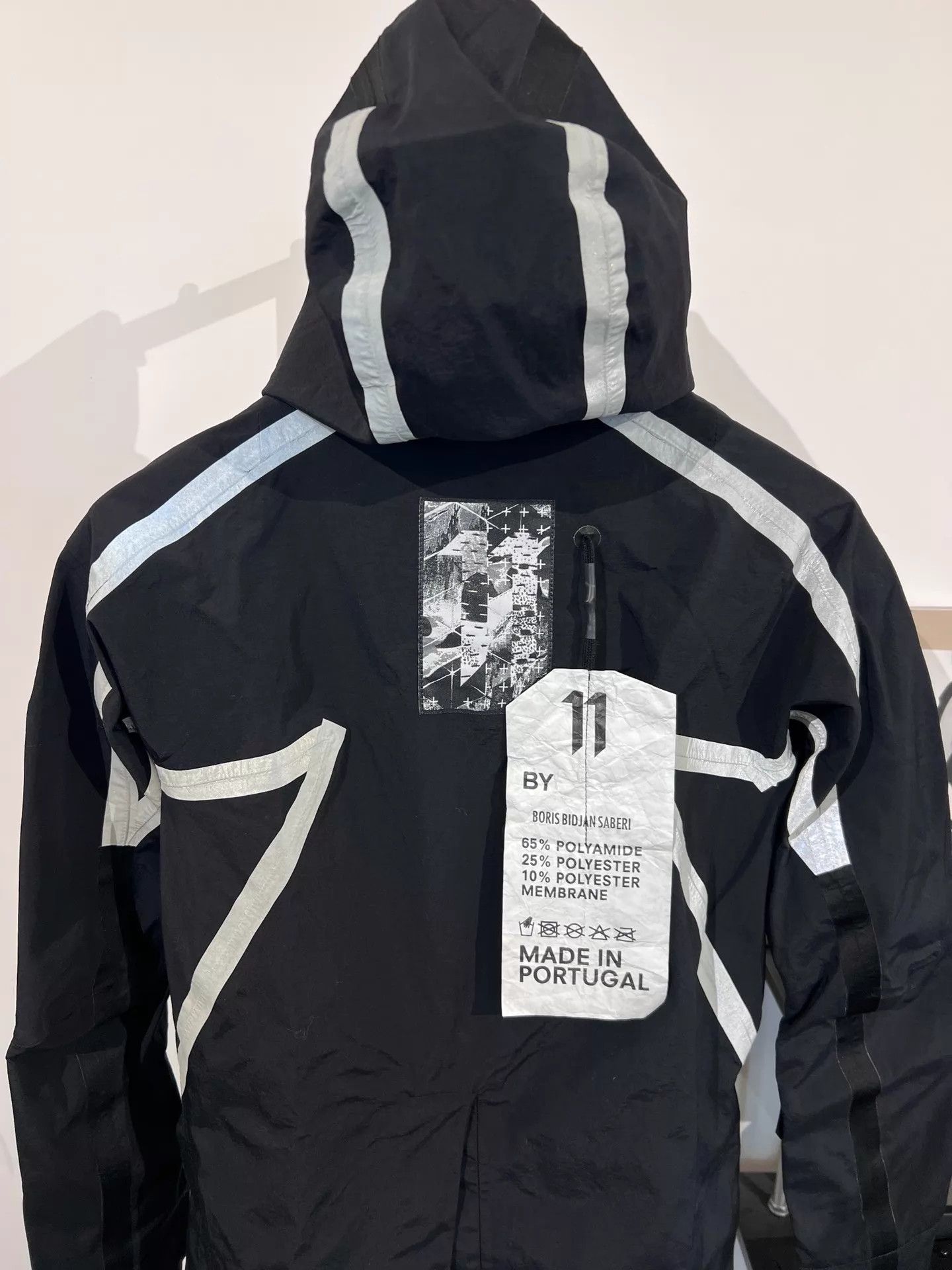 Boris Bidjan Saberi BBS 11by J2B mid 3M reflective jacket XS Size US XS / EU 42 / 0 - 3 Thumbnail