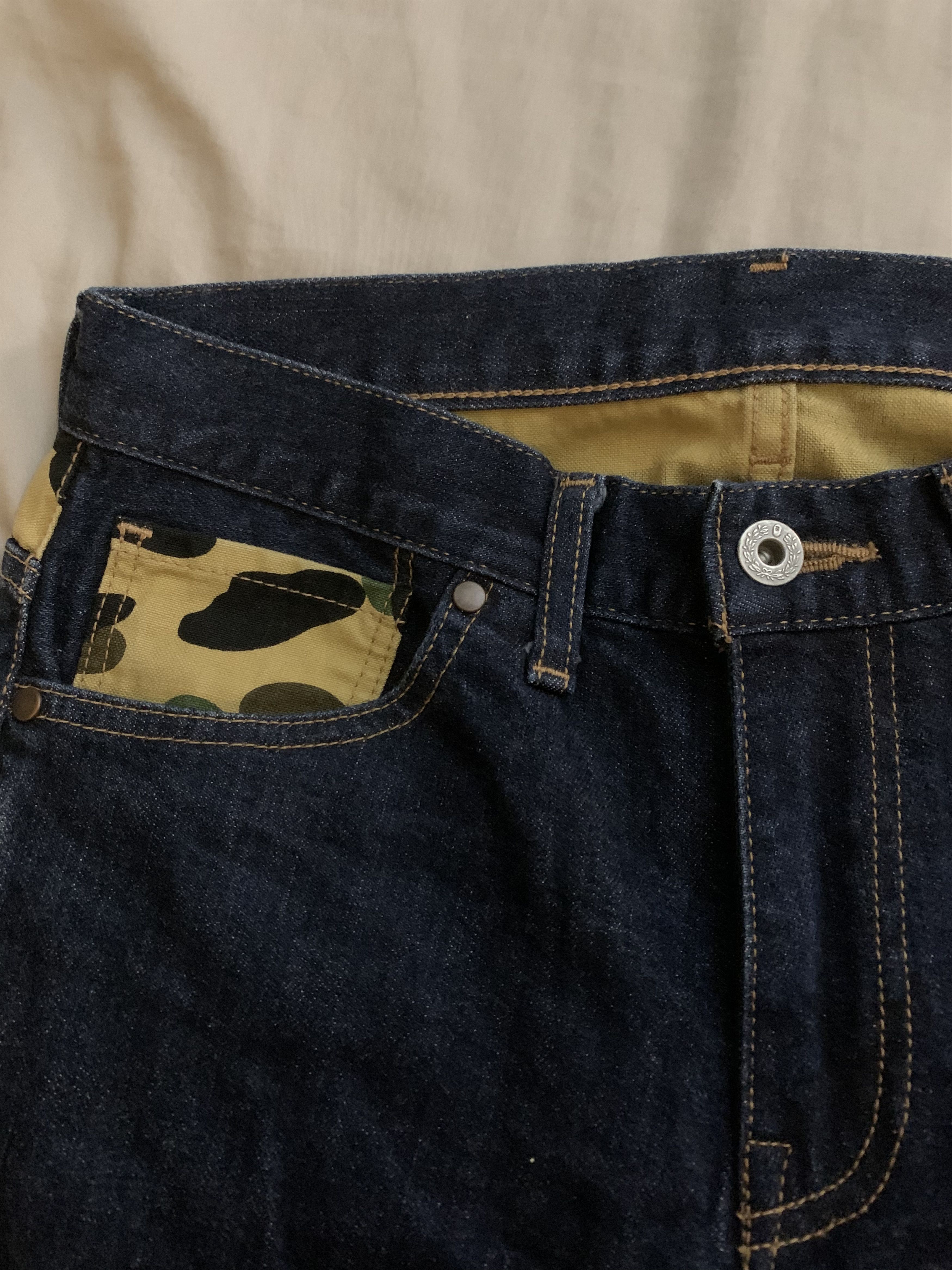 Bape Bape Denim Jeans Size US 29 - 3 Thumbnail