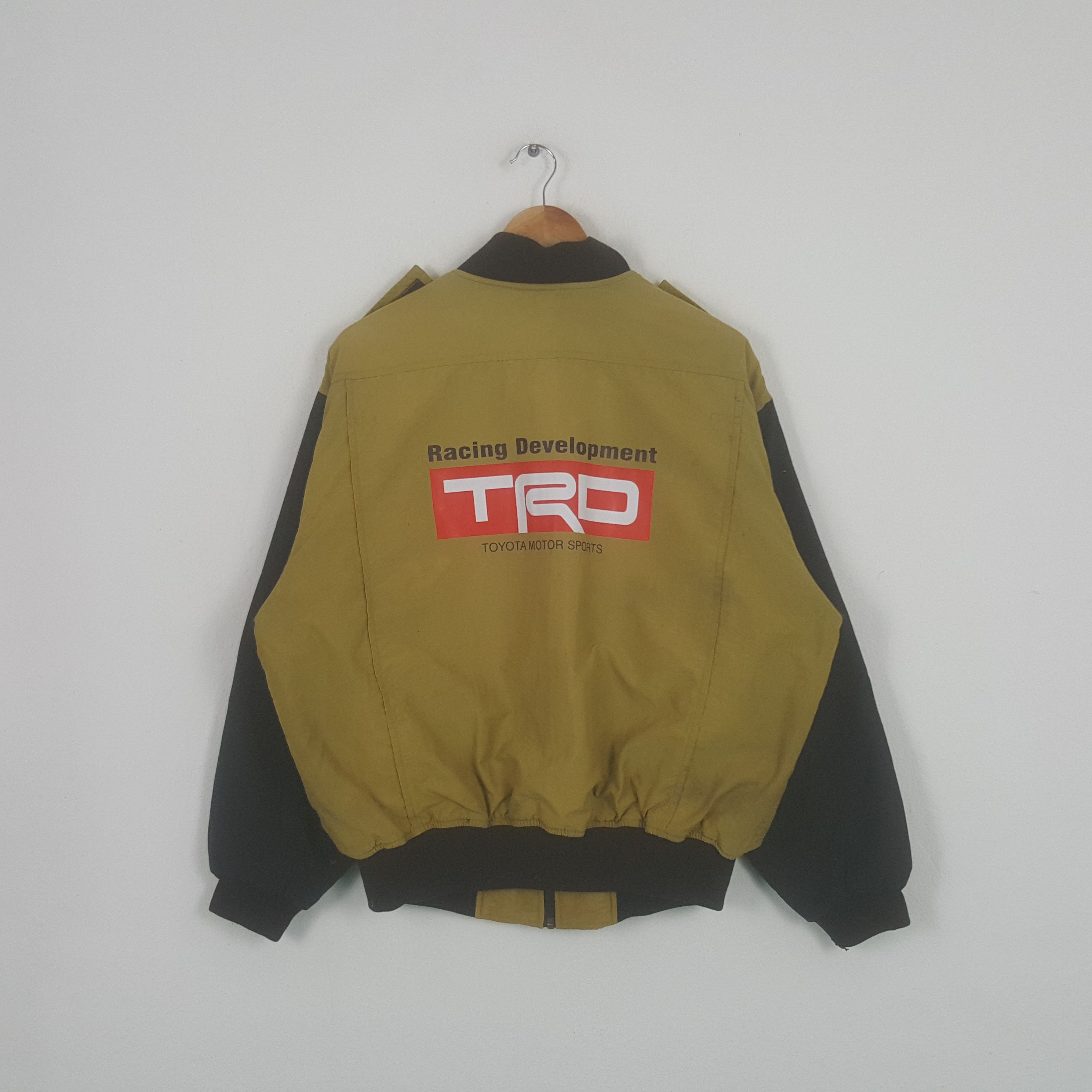 Vintage Vintage TRD Racing Development Toyota Team Bombers Jacket Size US XL / EU 56 / 4 - 1 Thumbnail