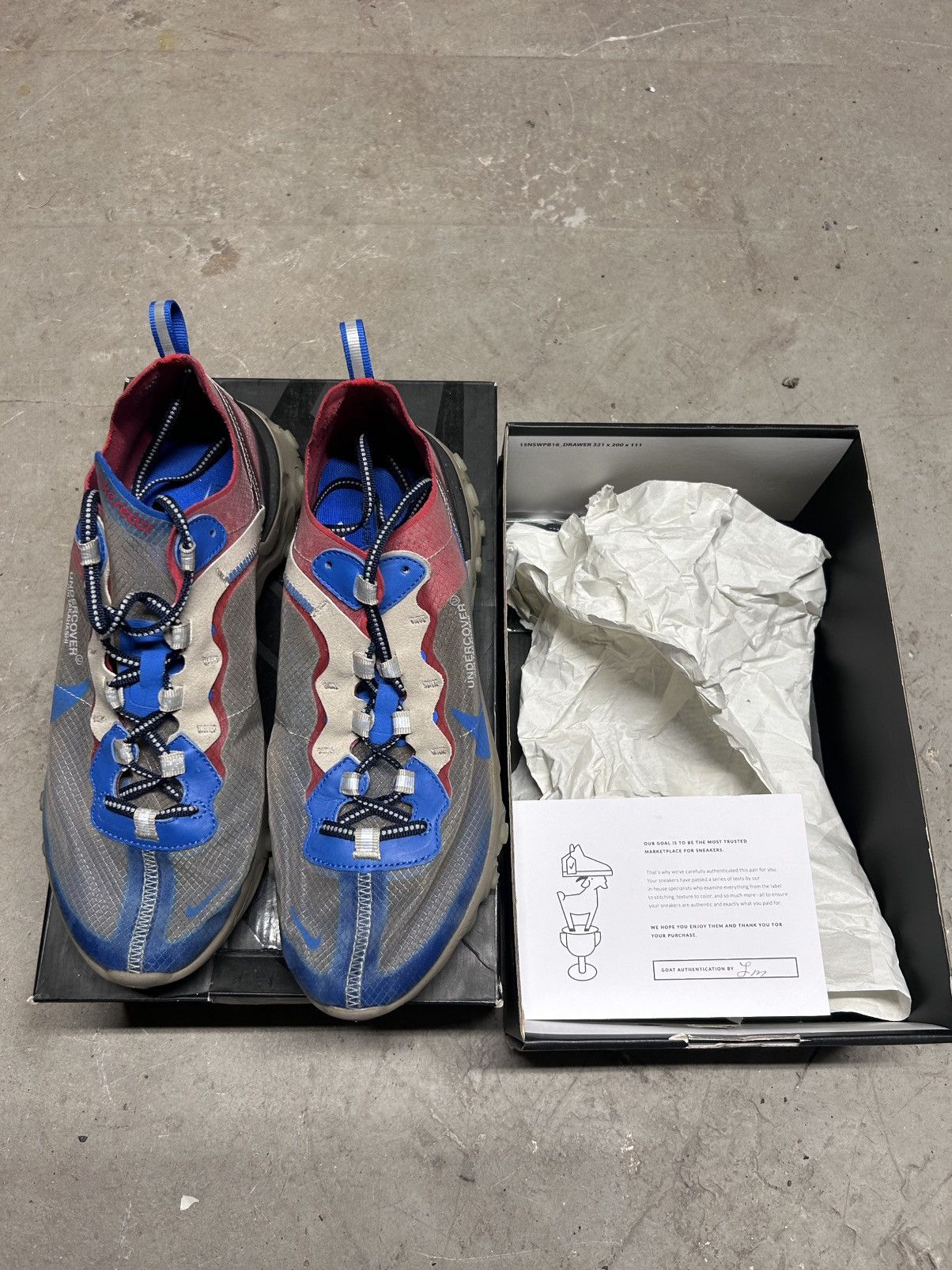 Nike × Undercover Nike React Element 87 Undercover Size US 9 / EU 42 - 1 Thumbnail