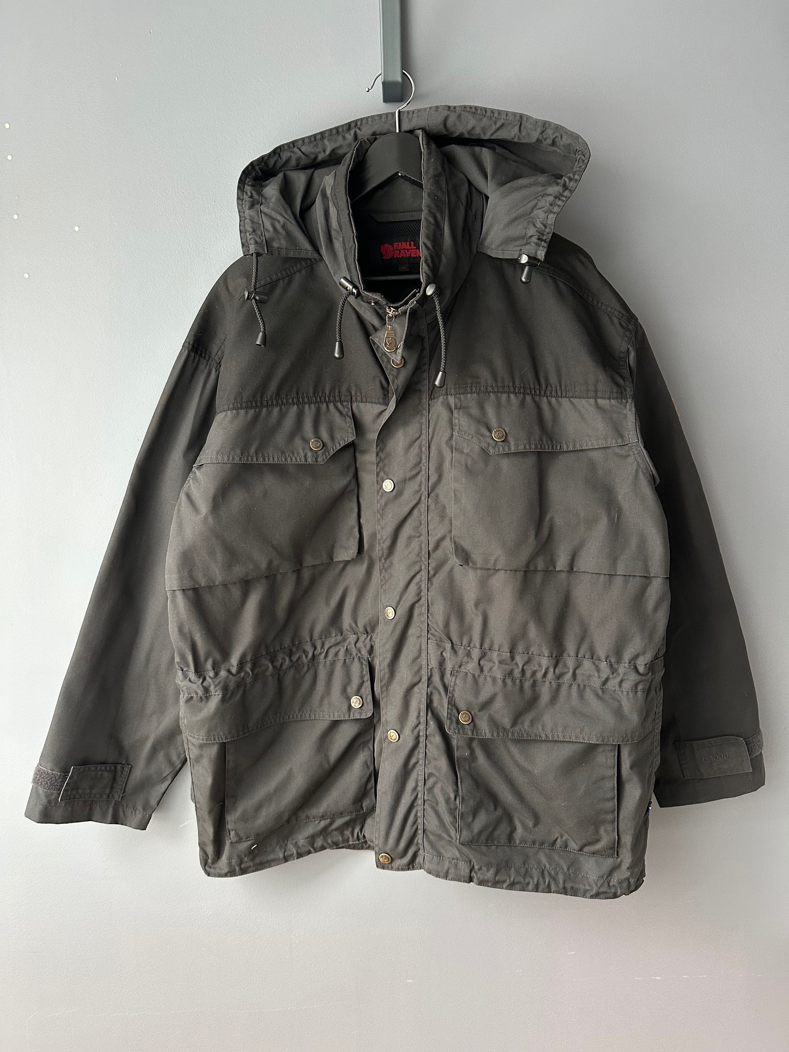 Fjallraven Fjallraven G-1000 Windbreaker Hooded Full Zip Jacket Vintage Size US M / EU 48-50 / 2 - 8 Thumbnail