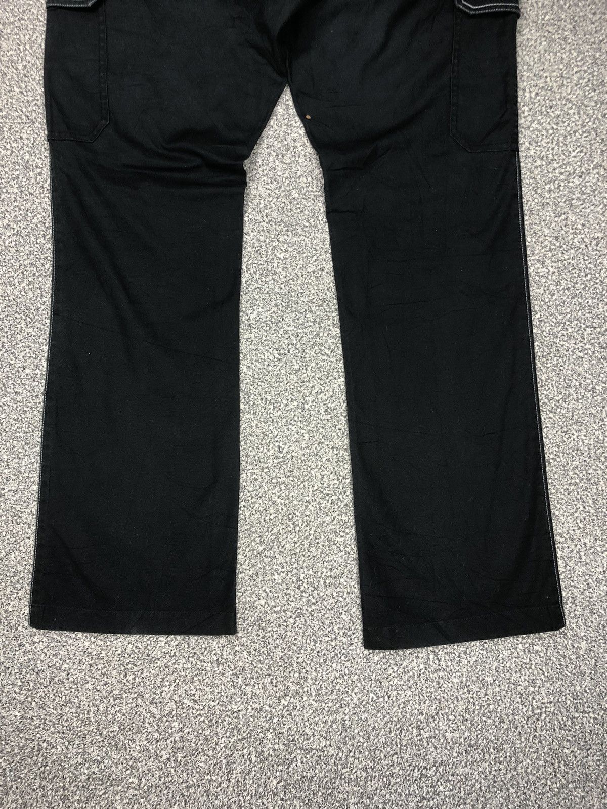 Carhartt × Vintage Japanese Brands Black Baggy Adidas Cargopants Size US 32 / EU 48 - 12 Thumbnail