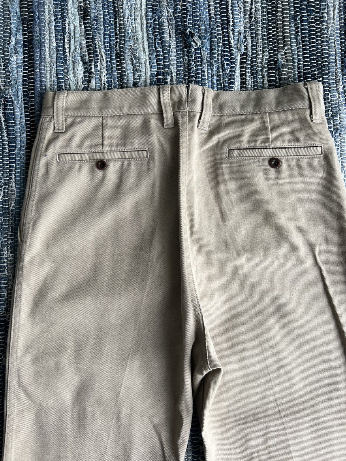 Junya Watanabe FW15 Junya Watanabe Drop Crotch Military Cotton Khakis Pants Size US 34 / EU 50 - 7 Thumbnail