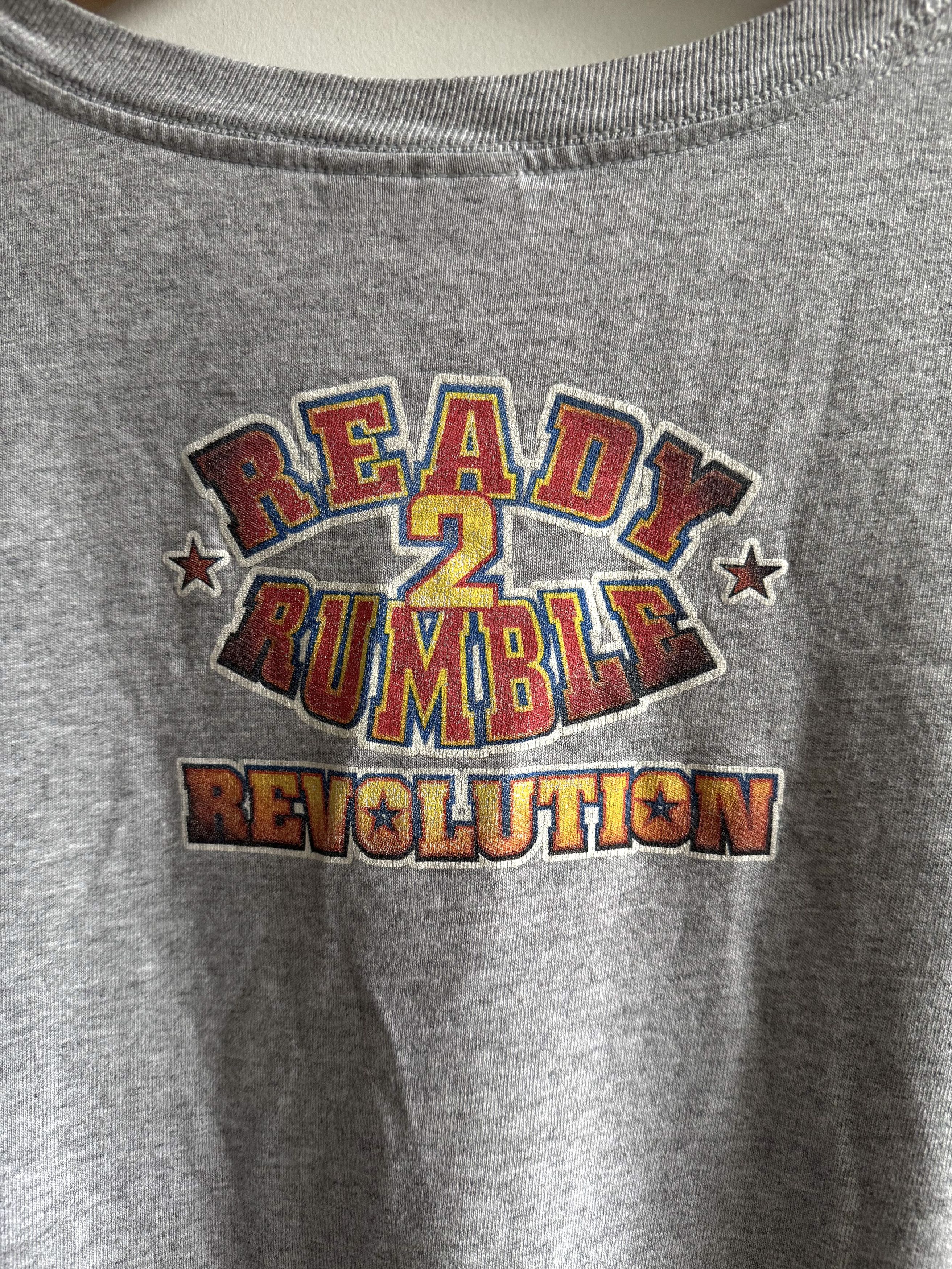 Vintage 00s Ready 2 Rumble evolution Tshirt Size XL Size US XL / EU 56 / 4 - 5 Thumbnail