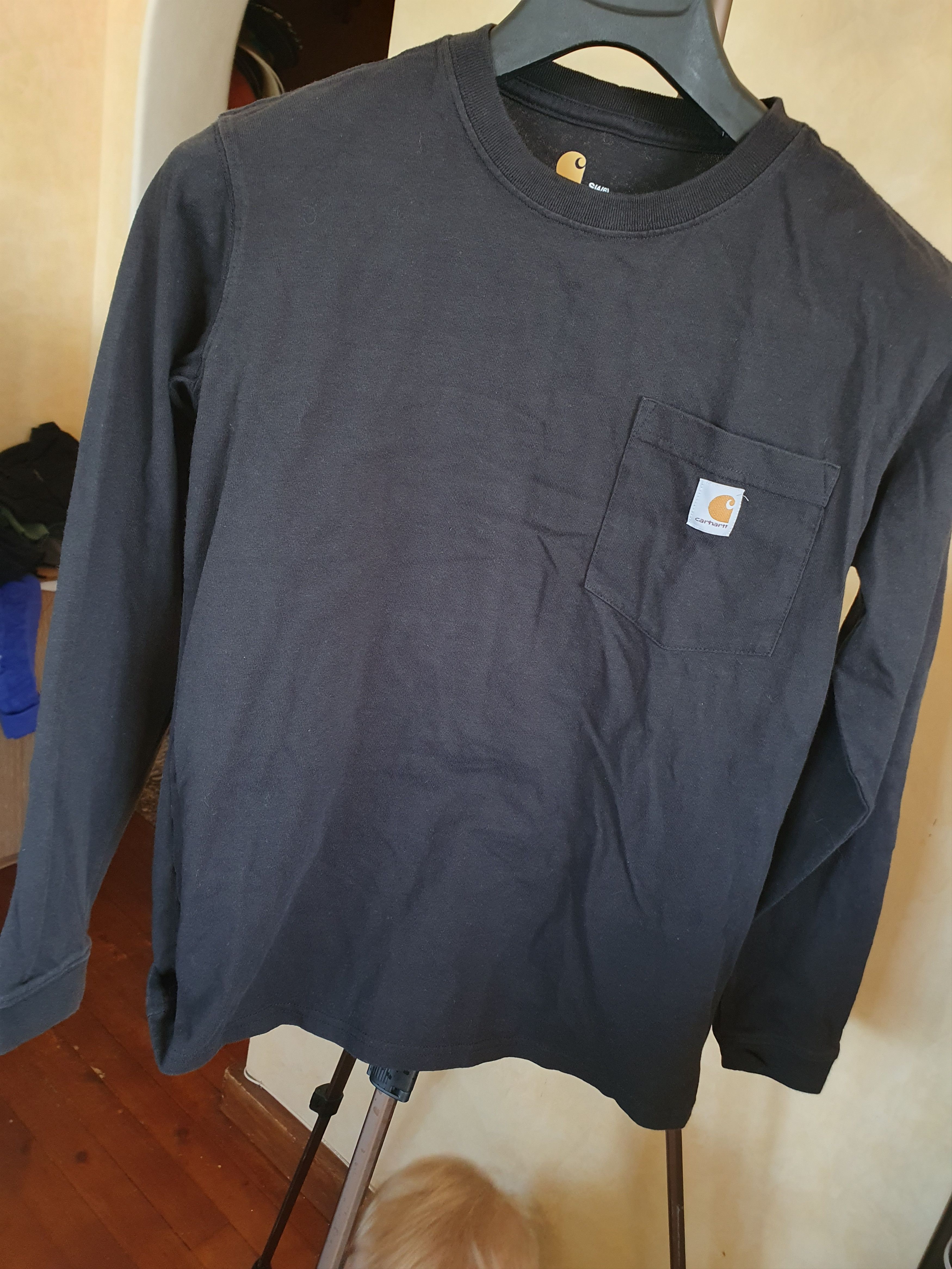 Carhartt Carhartt WK126 Workwear Pocket Long Sleeve T-shirt sz S Size US S / EU 44-46 / 1 - 8 Thumbnail