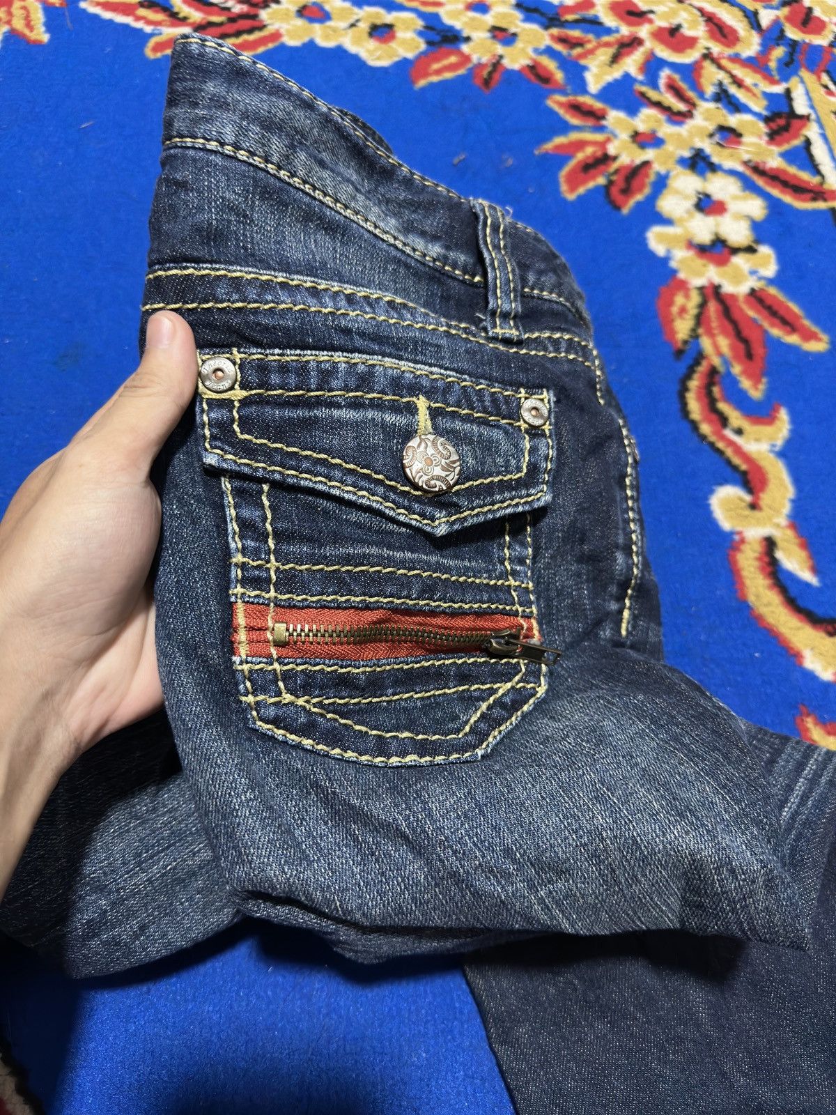 Japanese Brand 🇯🇵Theoria japanese brand bootcut flare y2k Size US 29 - 10 Thumbnail