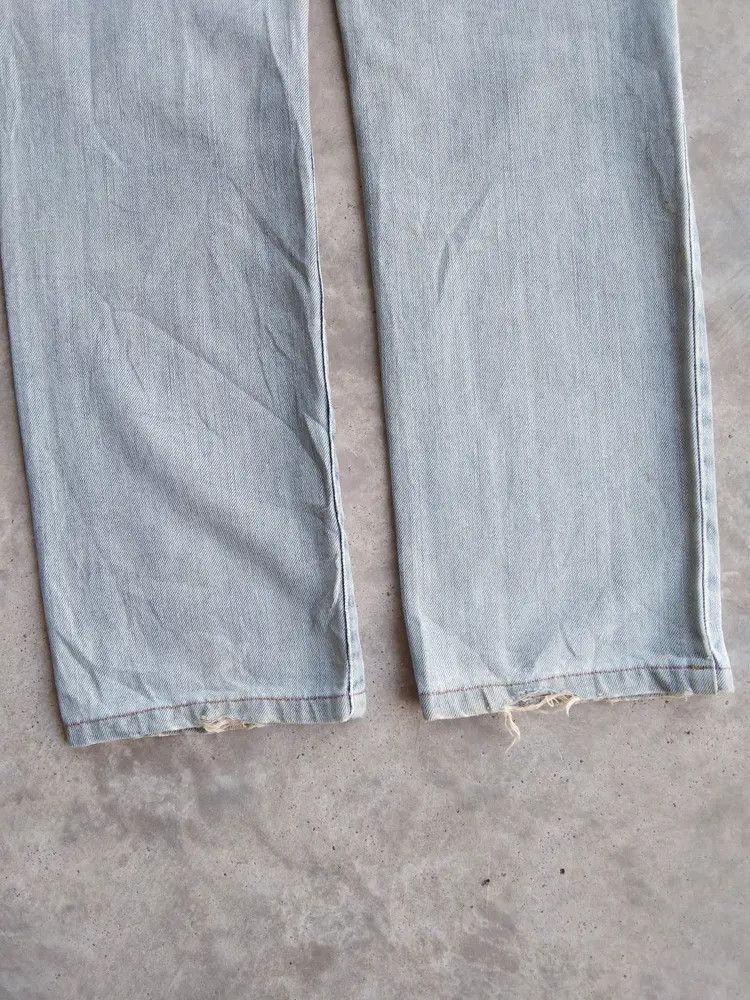 Japanese Brand Vintage Edwin Distressed Jeans 30x30 Size US 30 / EU 46 - 4 Thumbnail