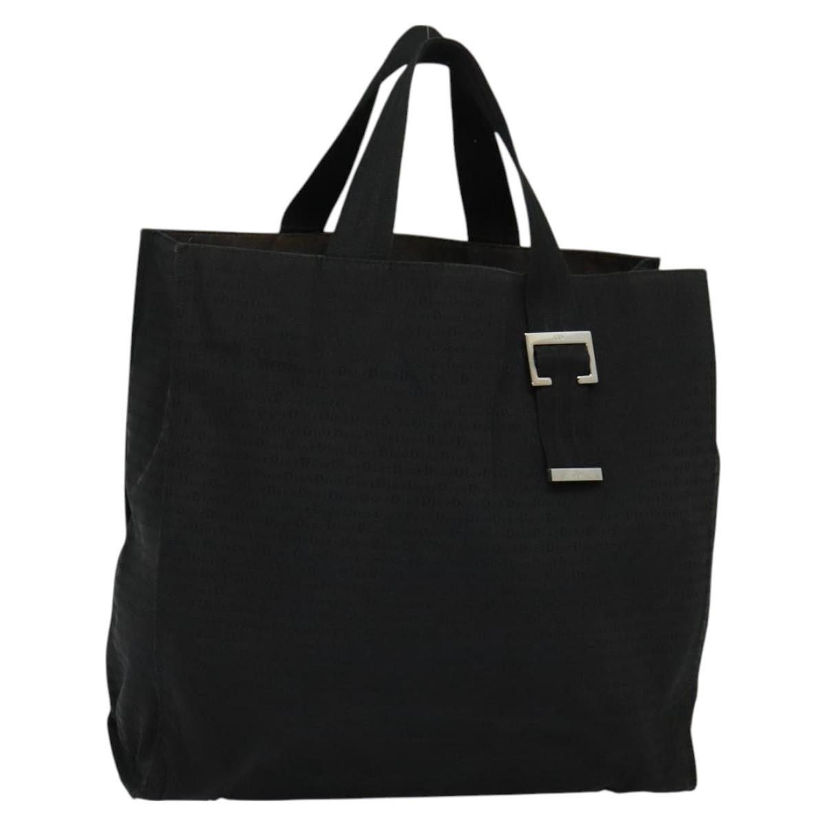 Dior DIOR Hand Bag Canvas Black Silver Size ONE SIZE - 1 Thumbnail