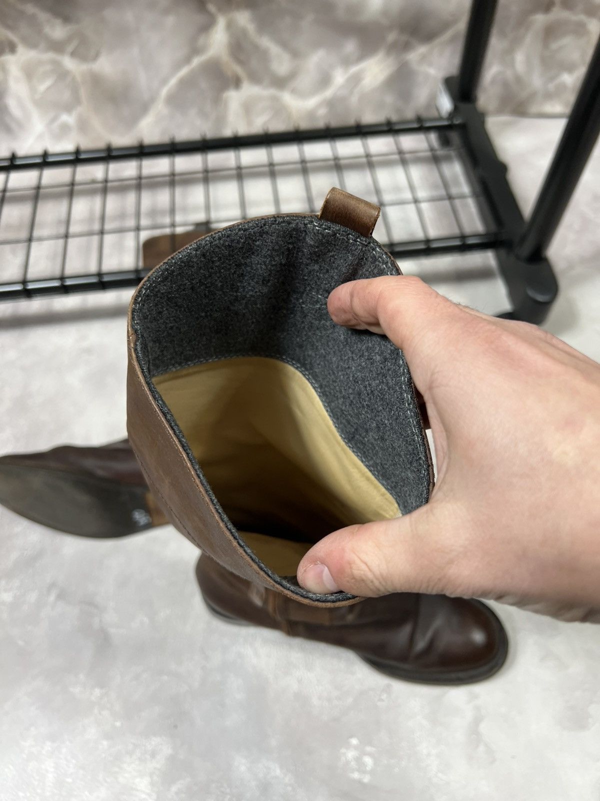 Brunello Cucinelli Vintage Brunello Cucinelli Leather Hight Boot Size US 7.5 / IT 37.5 - 17 Thumbnail