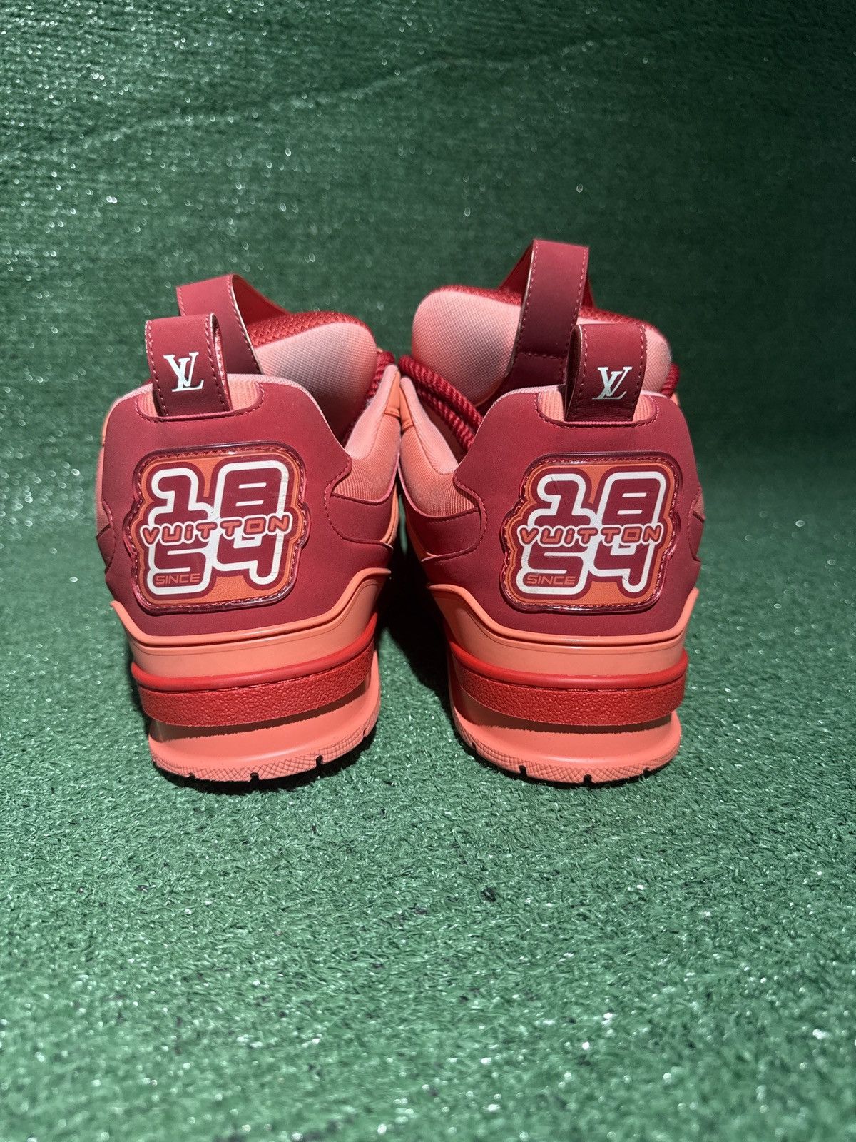 Louis Vuitton Louis Vuitton Skate Red Orange size 10LV Size US 12 / EU 45 - 4 Thumbnail