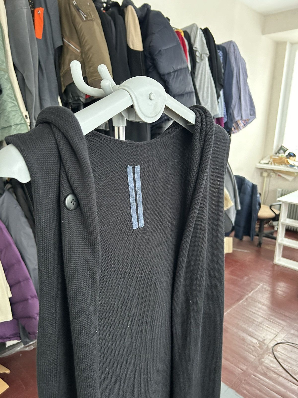 Rick Owens Rick Owens knitted cardigan coat with hood Size M / US 6-8 / IT 42-44 - 7 Thumbnail