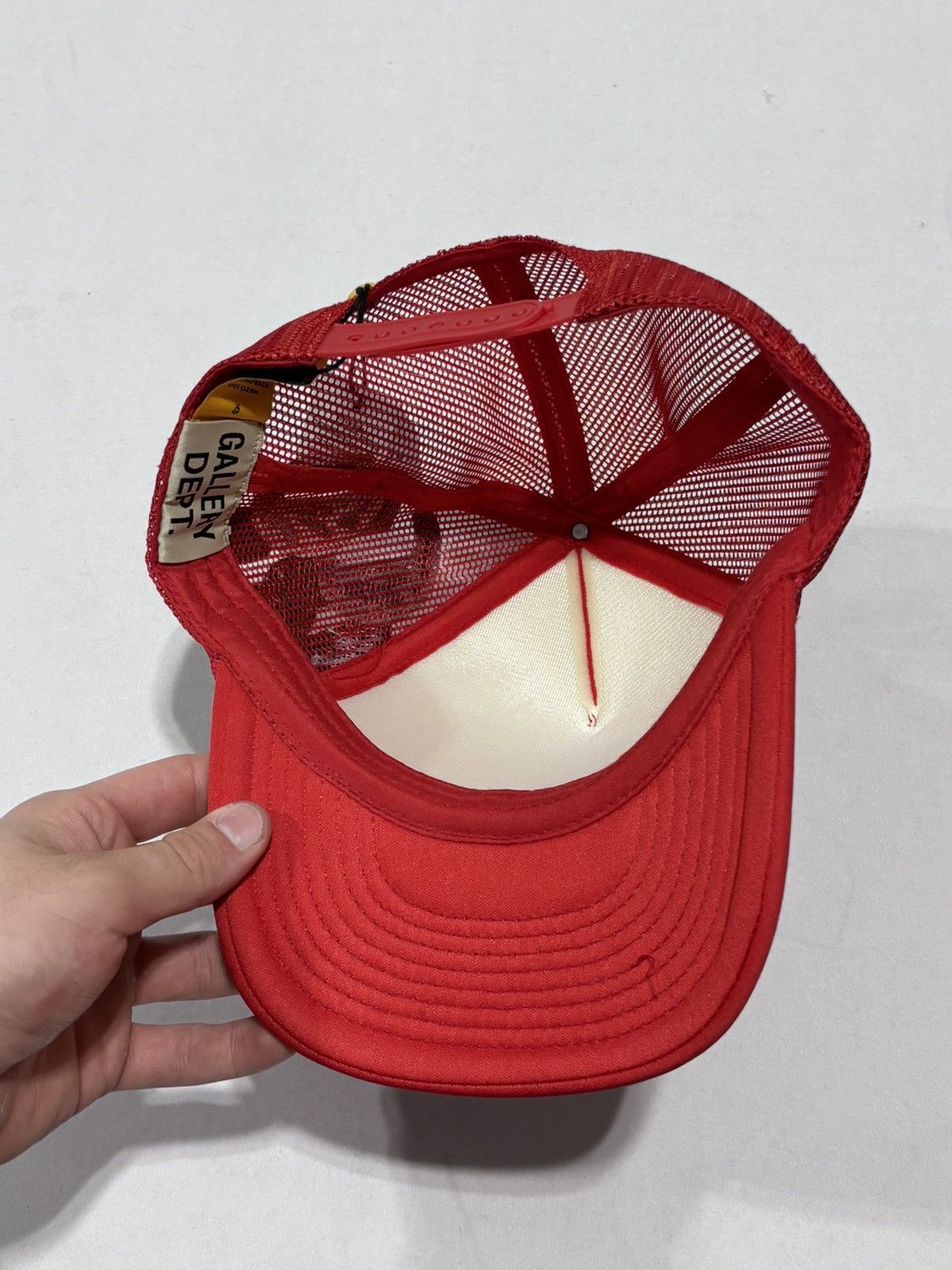 Gallery Dept. Gallery Dept. GGGG Patch Red Cap Size ONE SIZE - 6 Thumbnail