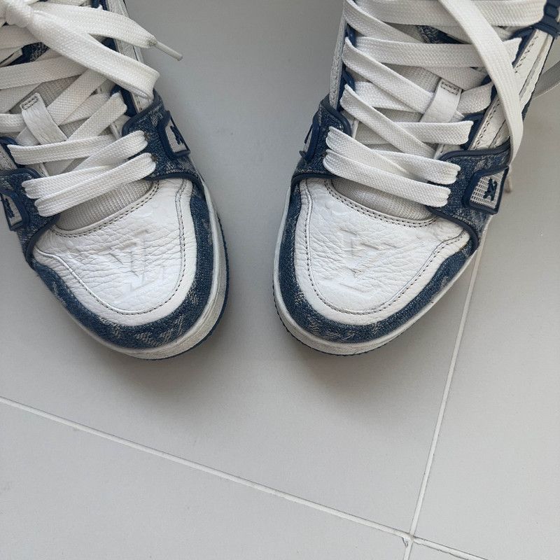 Louis Vuitton Louis Vuitton Trainer Fashion Casual Sneakers -2508 Size US 4 / IT 34 - 7 Thumbnail