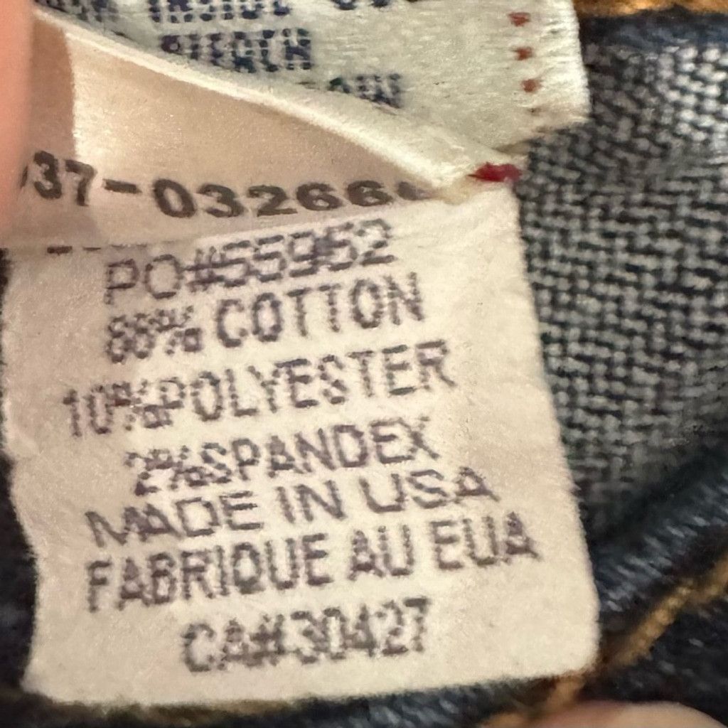 True Religion True Religion Y2K Women's Jeans–Big-T Flap Pockets Low-Rise Size 28" / US 6 / IT 42 - 5 Thumbnail
