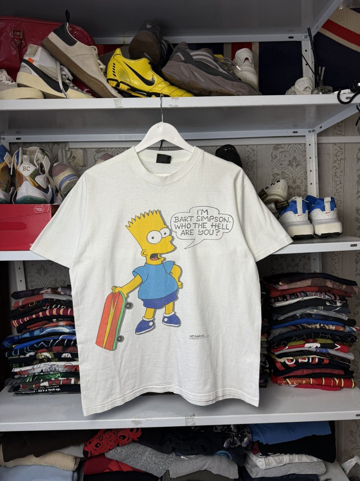 The Simpsons Vintage The Simpsons Matt Groening Bart 90s TShirt Adult USA Size US L / EU 52-54 / 3 - 1 Thumbnail