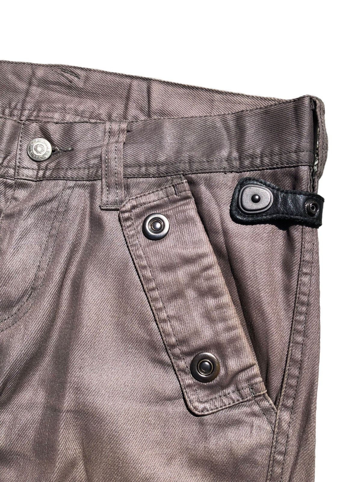 Tornado Mart waxed utility cargo pants