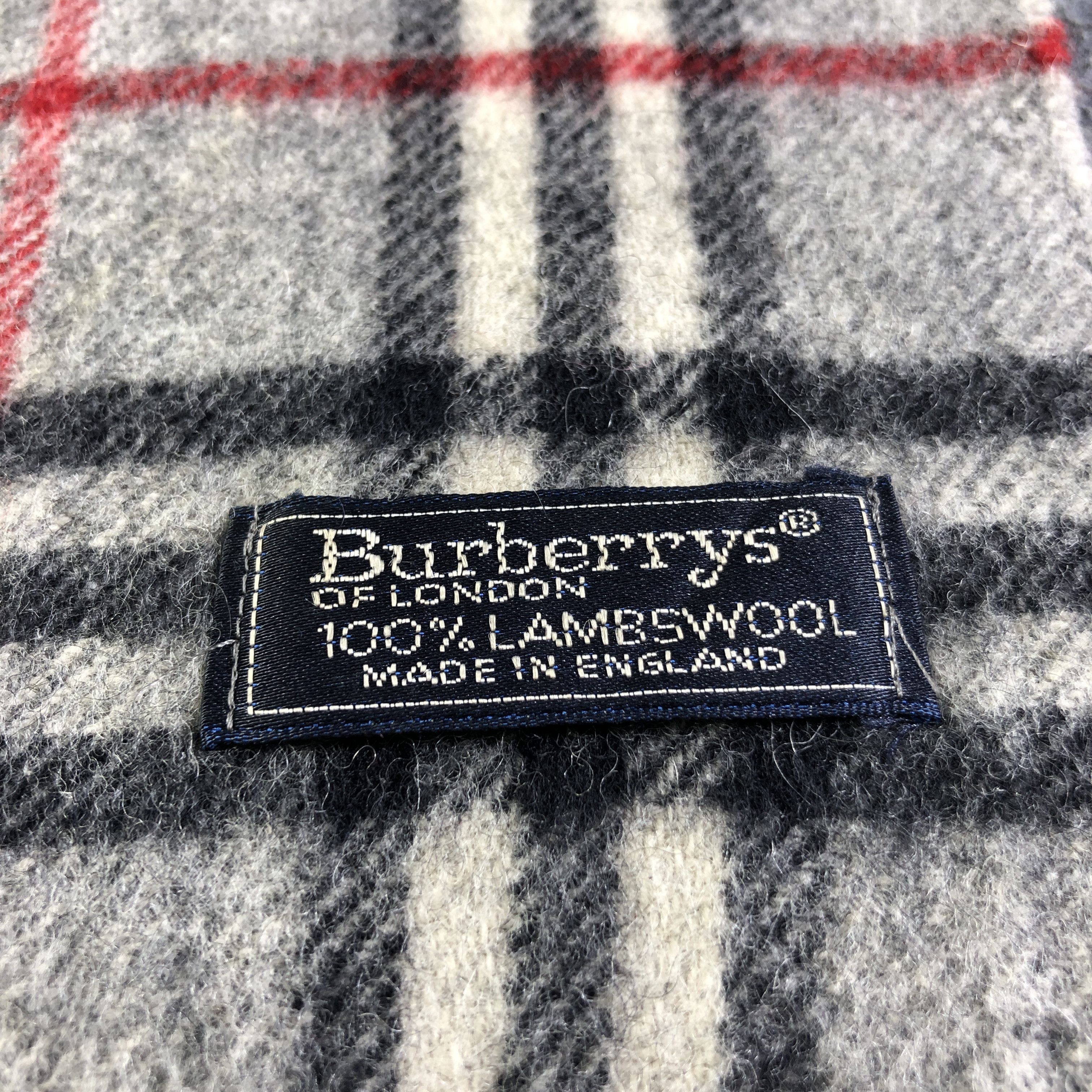 Burberry Burberry Nova Check Wool Scarf Muffler Neckwear V2653 Size ONE SIZE - 4 Thumbnail