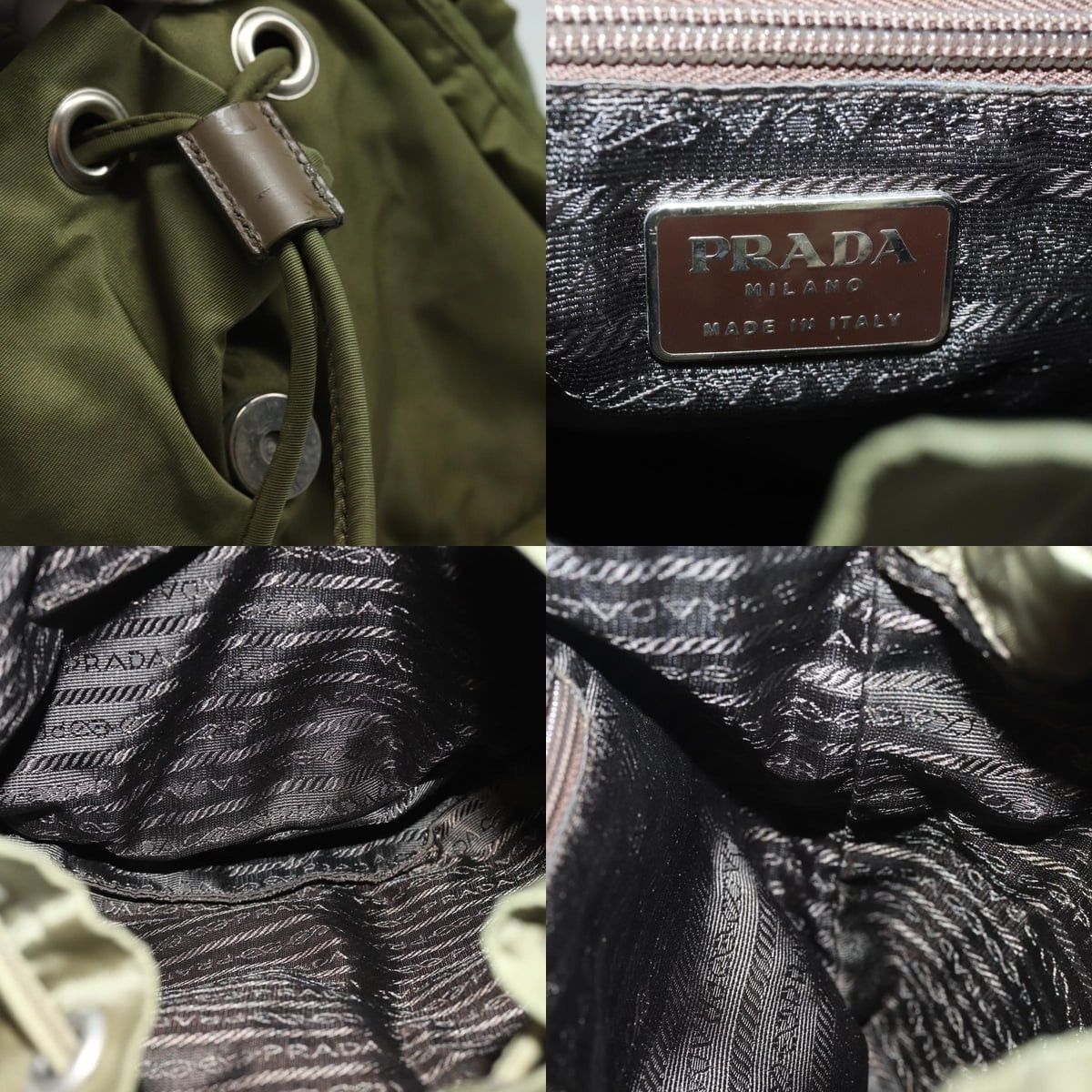 Prada PRADA Shoulder Bag Nylon Khaki Size ONE SIZE - 12 Thumbnail