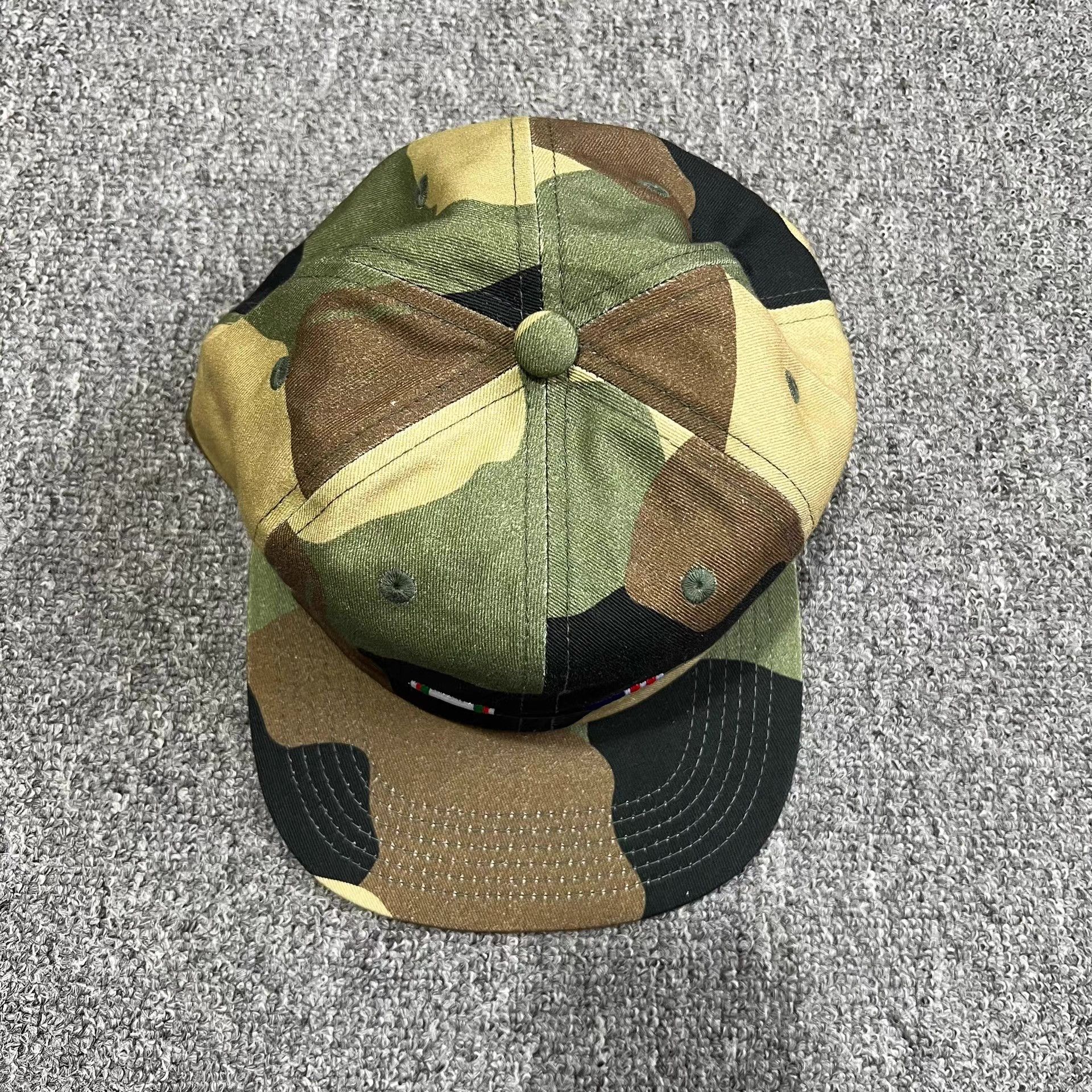 The Hundreds The Hundreds BombCamouflageEmbroidered Baseball Visor Q7 Size ONE SIZE - 3 Thumbnail