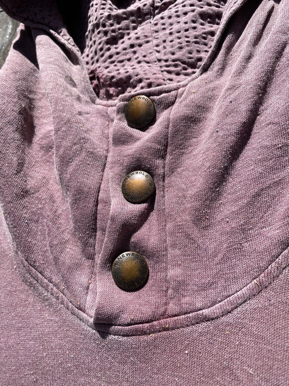 R.Newbold × Vintage 💥RARE💥 Vintage R.NEWBOLD “Shortditch” Sunfaded Button Hooded Size US M / EU 48-50 / 2 - 7 Thumbnail